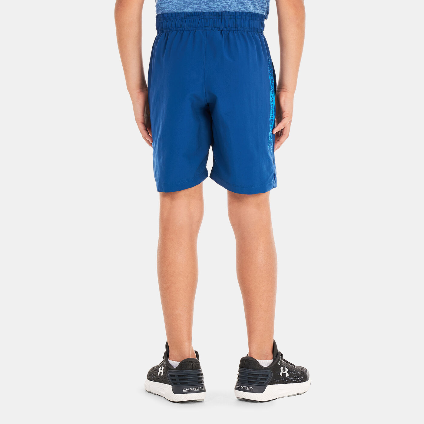 Kids' UA Woven Graphic Shorts