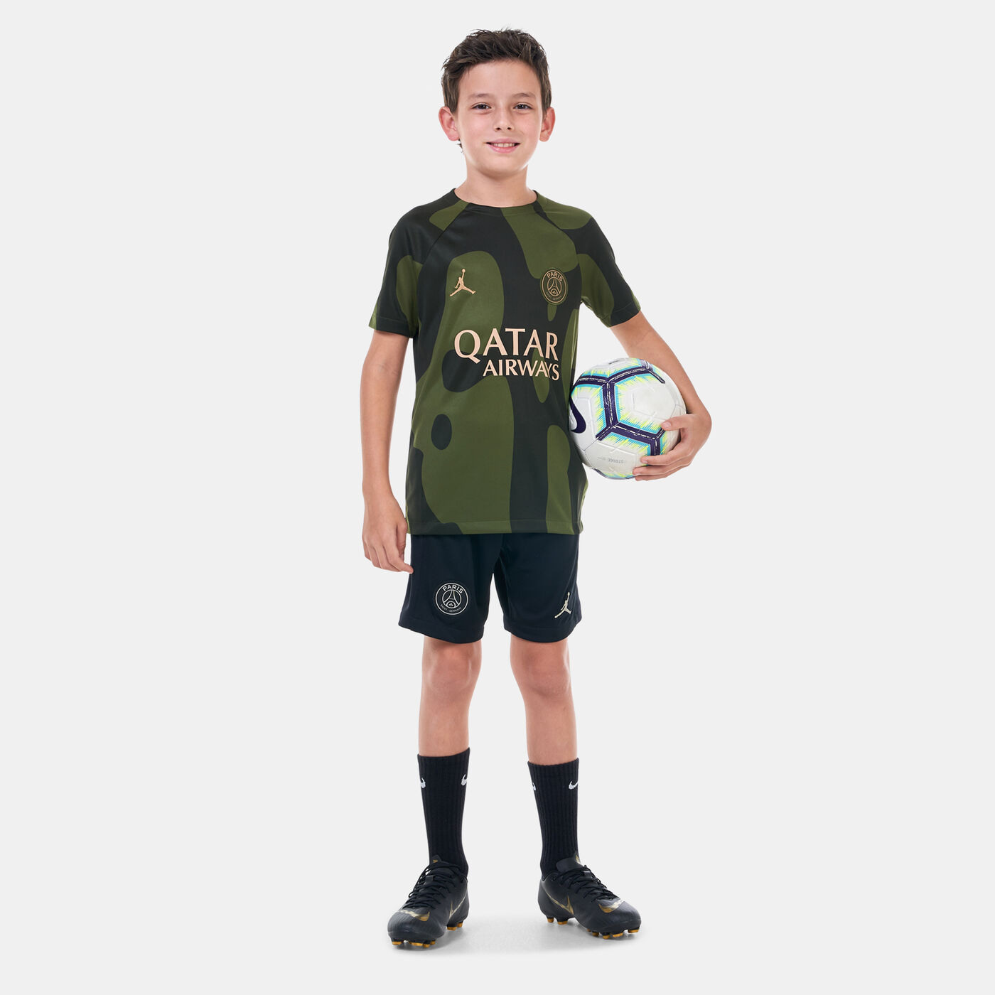 Kids' Paris Saint-Germain Stadium 3rd Shorts - 2023/24