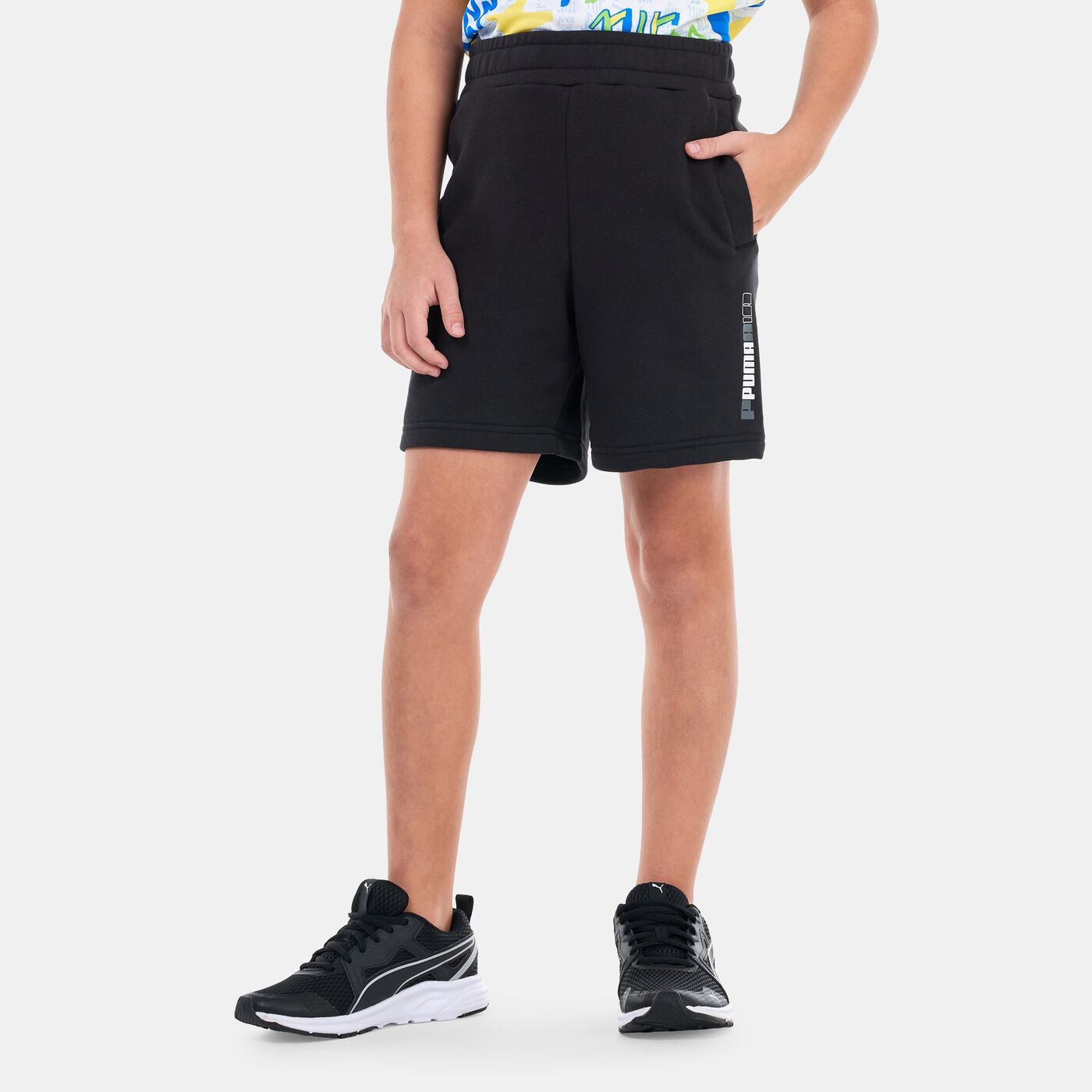 Kids' Essentials+ Logo Lab Shorts