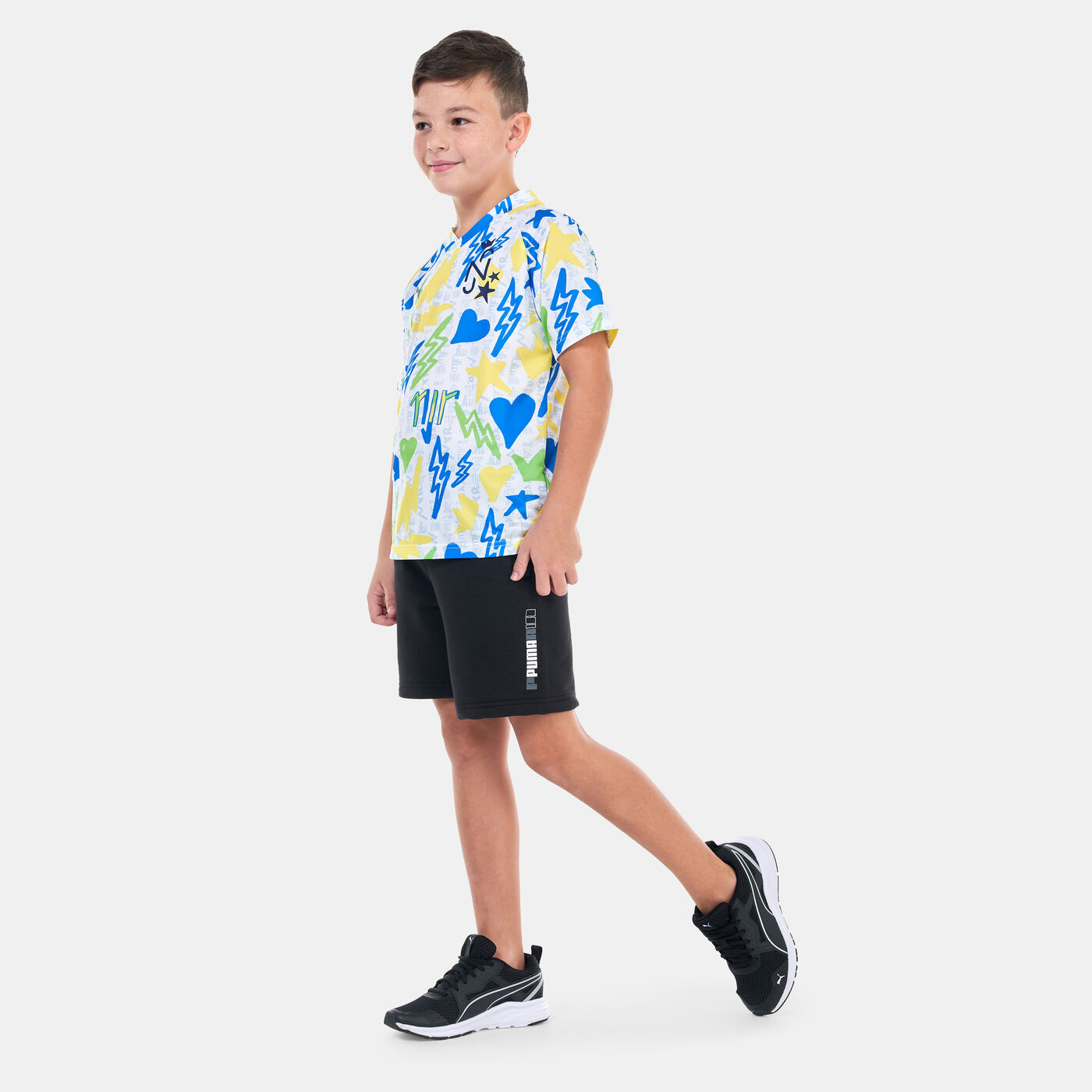 Kids' Essentials+ Logo Lab Shorts