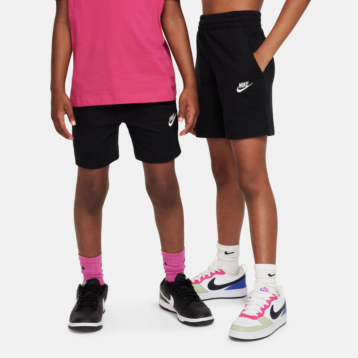 Kids' Sportswear Club Knit Shorts (Older Kids)