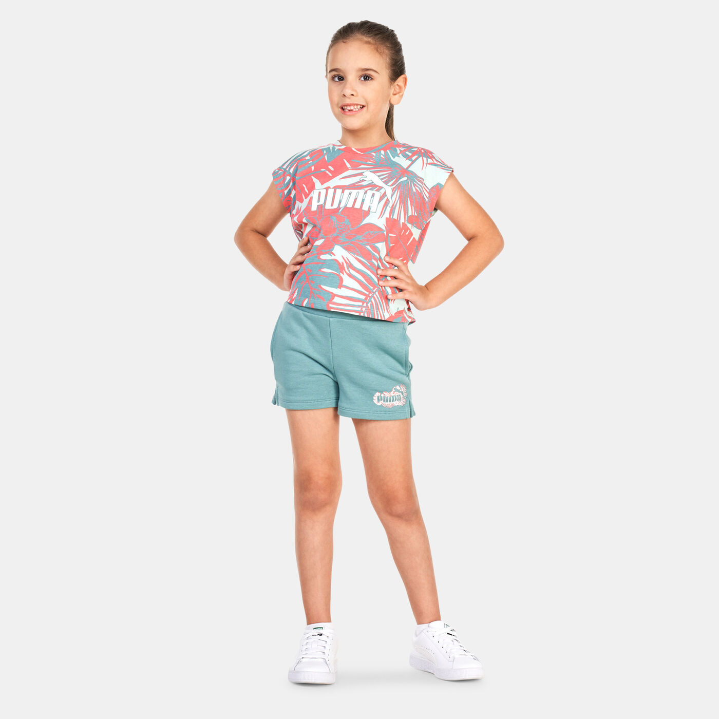 Kids' Essentials+ FLOWER POWER Shorts