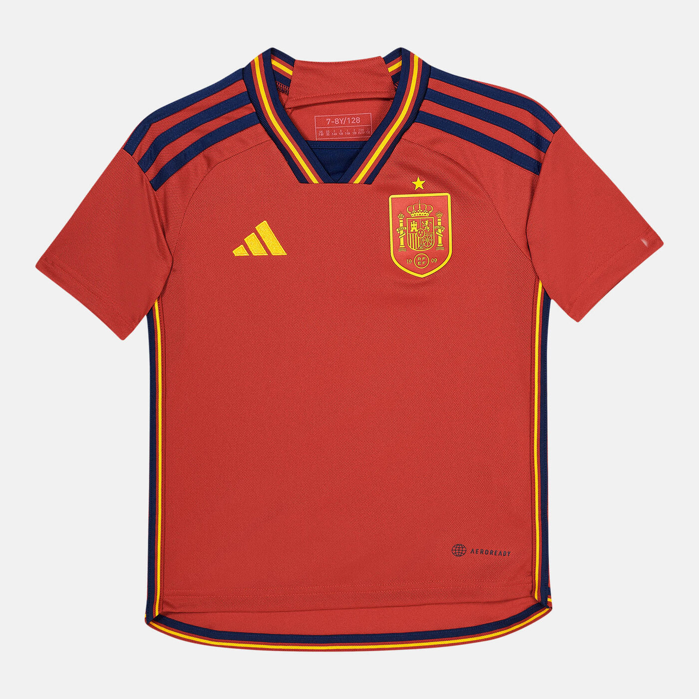 Kids' Spain Stadium Home Jersey - 2022/23