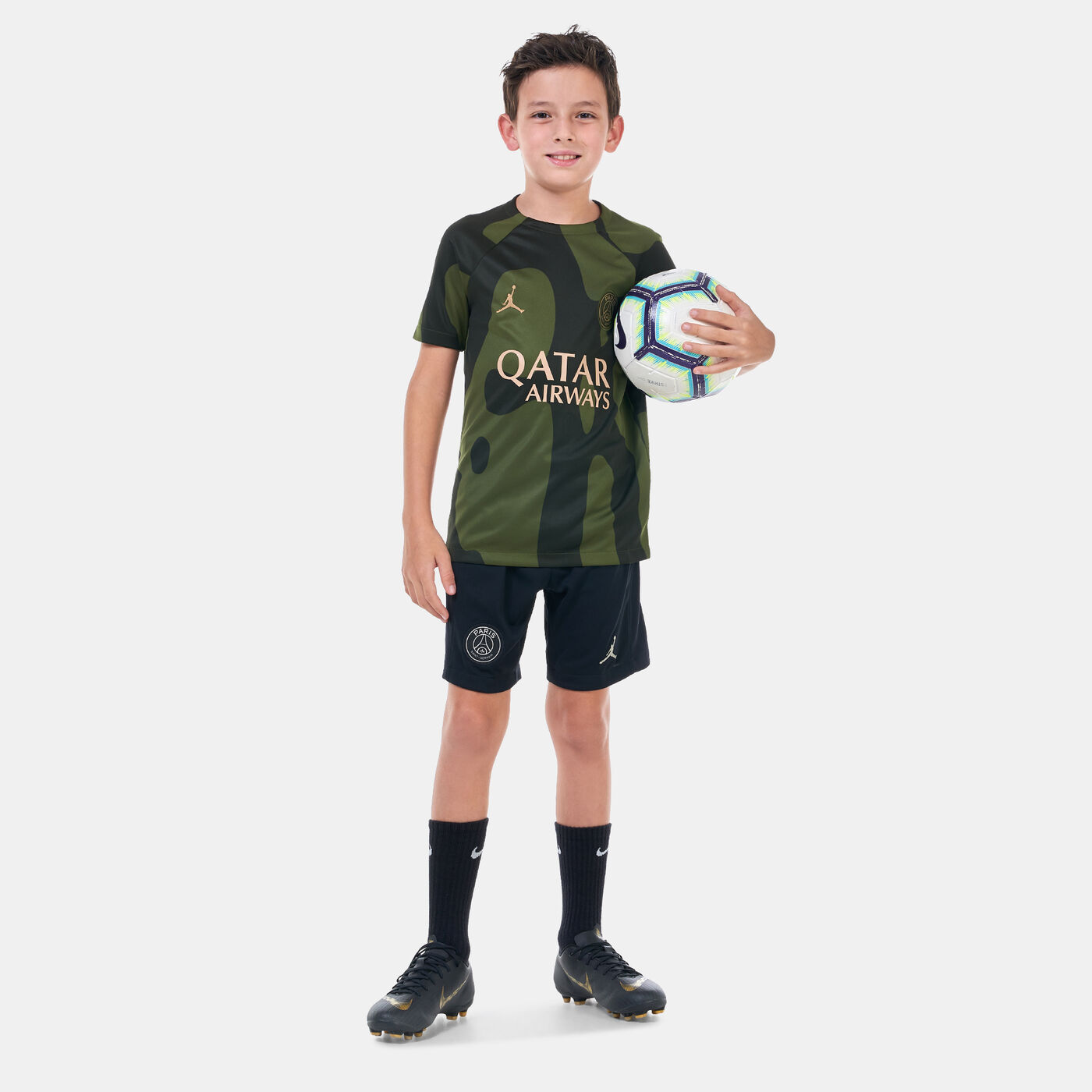 Kids' Paris Saint-Germain Academy Pro Fourth Dri-FIT Football Pre-Match Top (Older Kids)