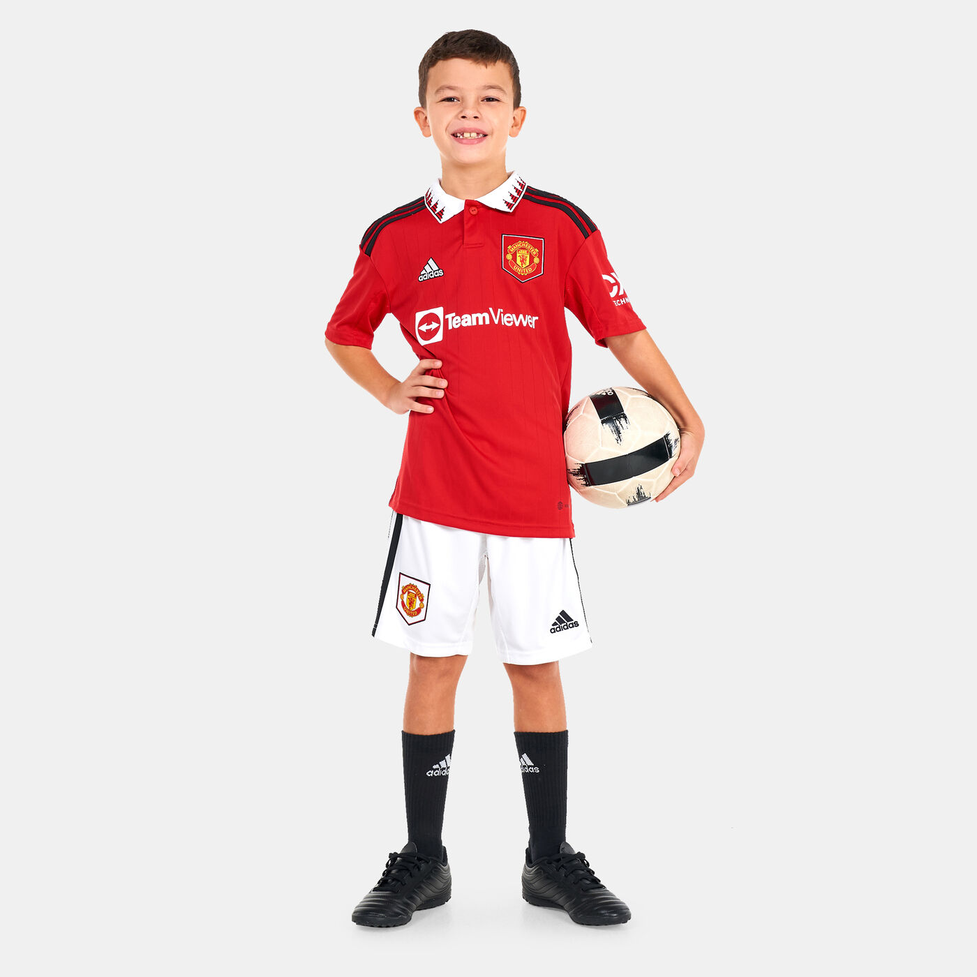 Kids' Manchester United Home Jersey - 2022/23