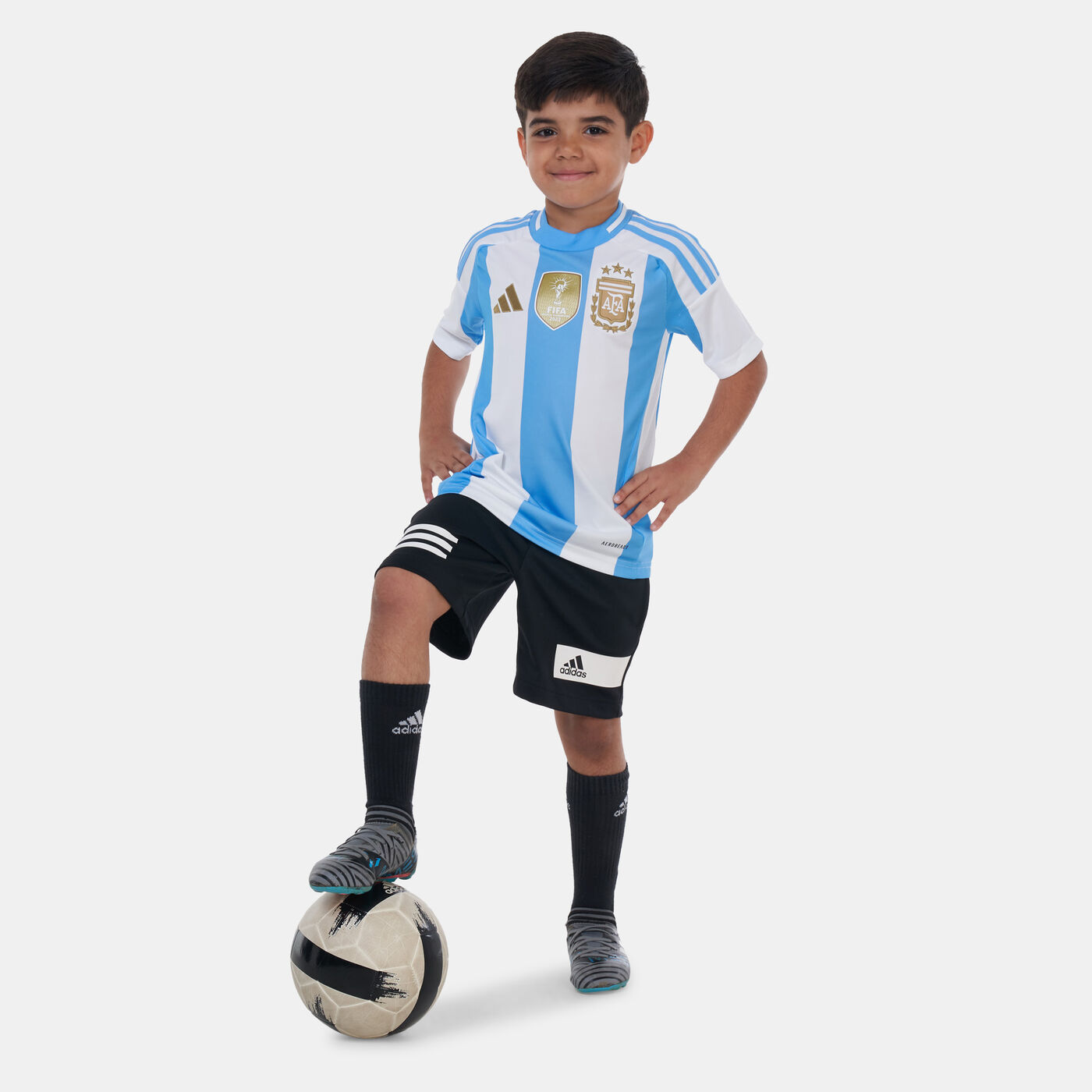 Kids' Argentina Home Football Jersey - 2024