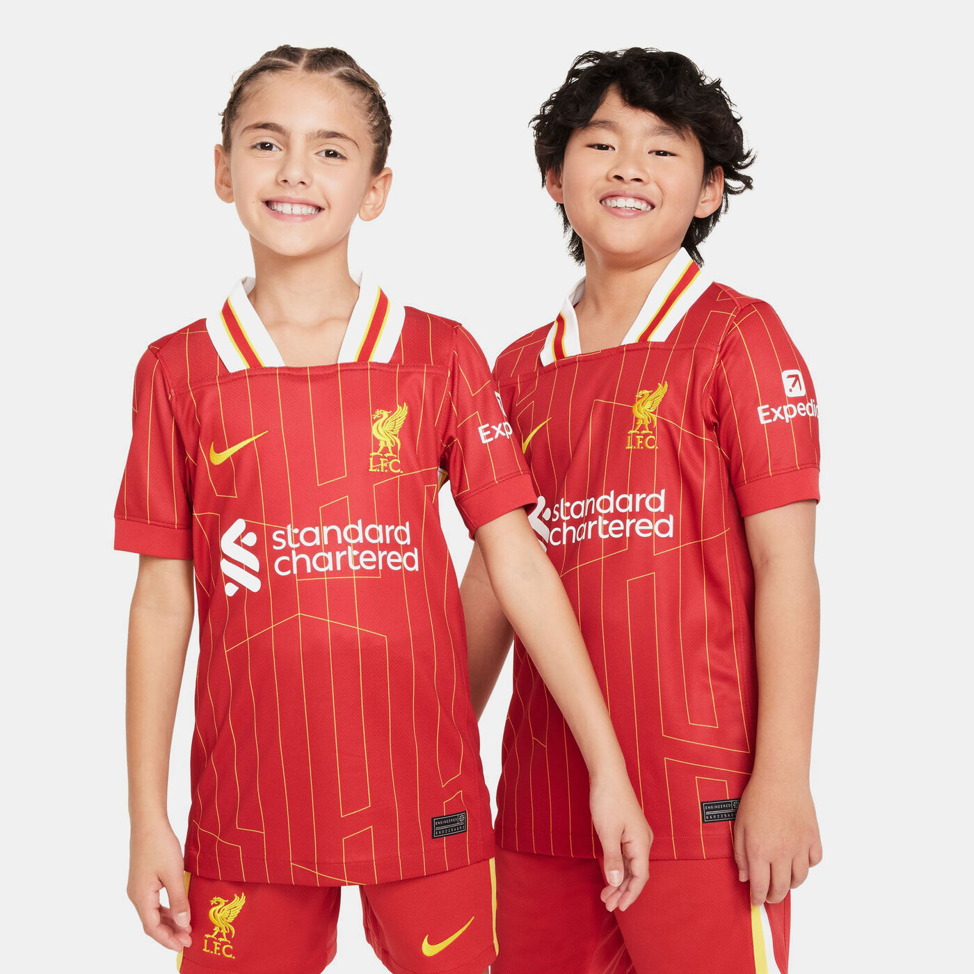 Kids' Liverpool F.C. Dri-FIT Stadium Home Football Jersey