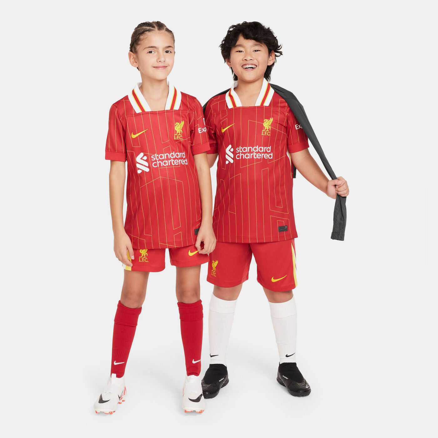 Kids' Liverpool F.C. Dri-FIT Stadium Home Football Jersey