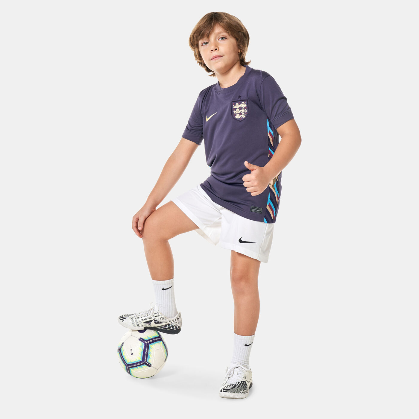 Kids' England Stadium Dri-FIT Replica Away Football Jersey - 2024