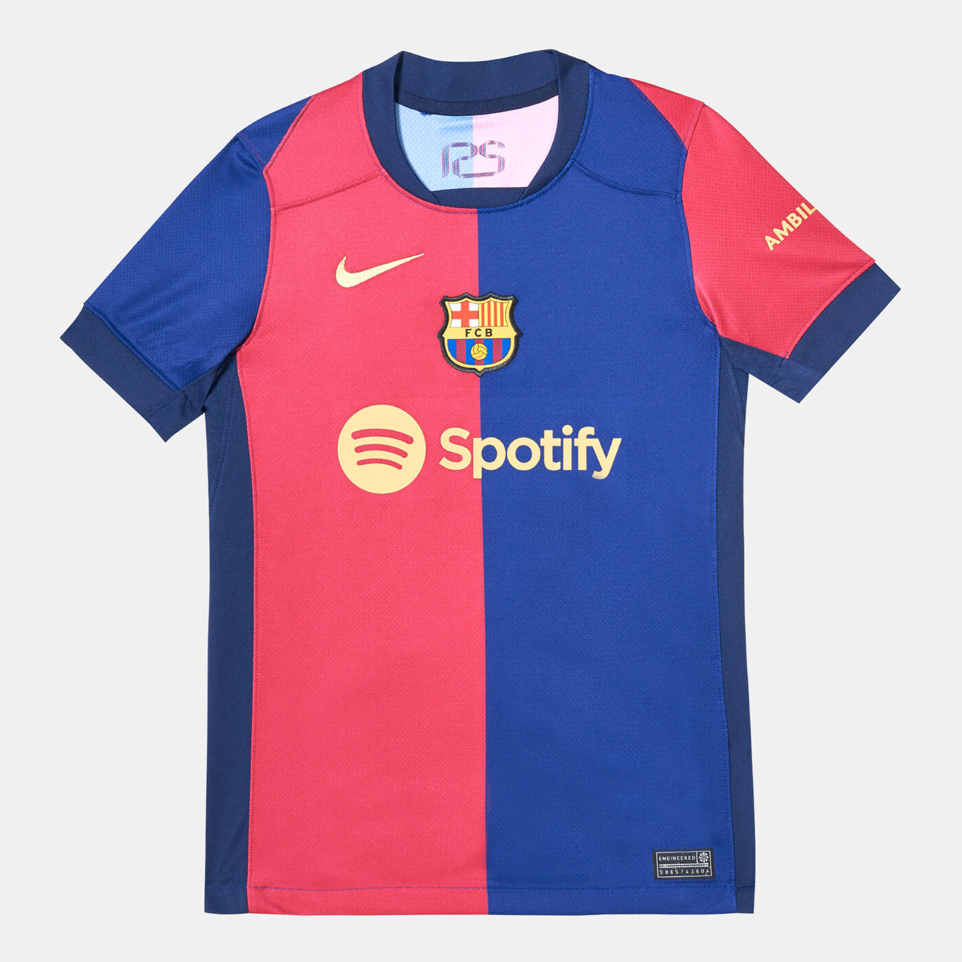 Kids' F.C. Barcelona Dri-FIT Stadium Home Replica Football Jersey - 2024/25