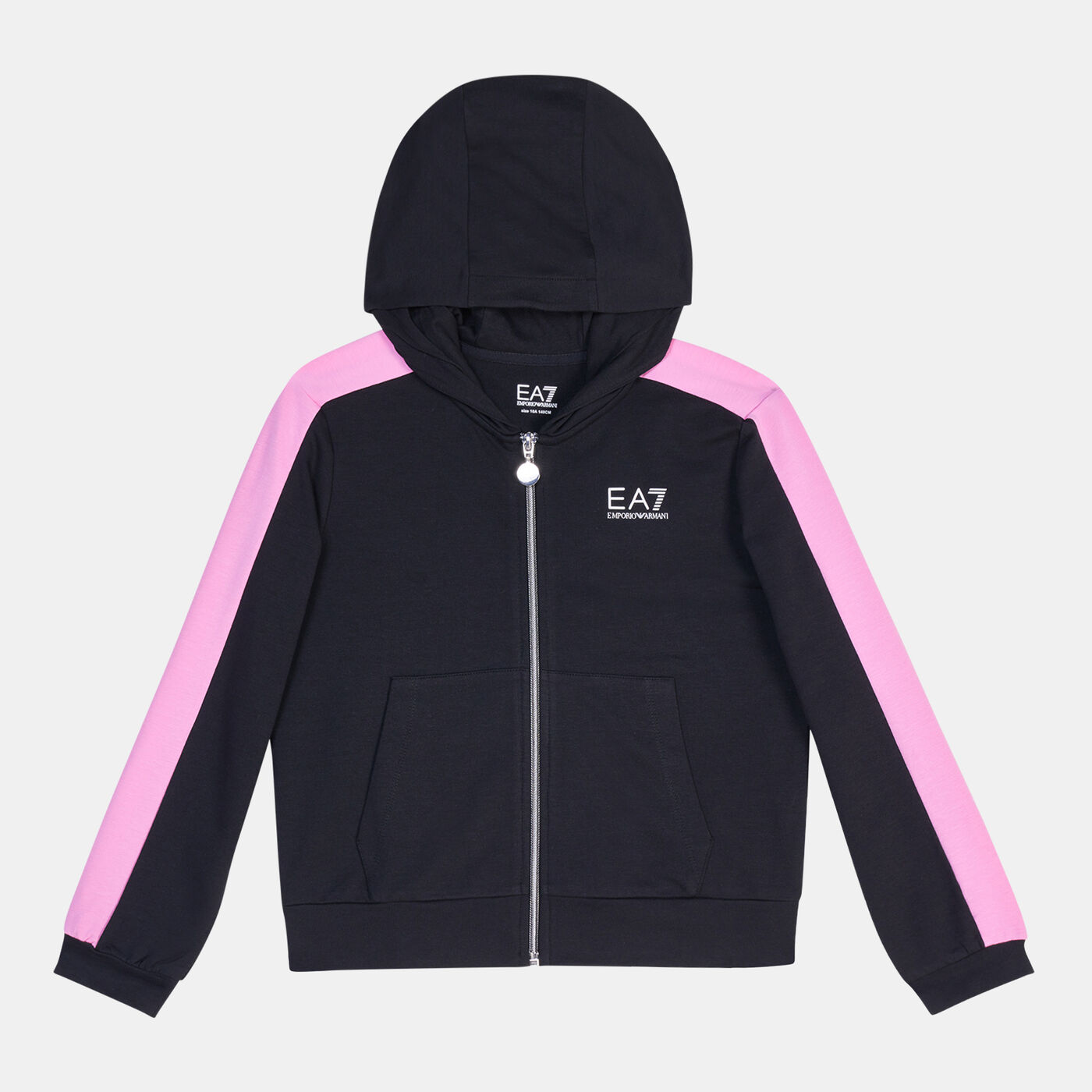Kids' Colour-Block Full-Zip Hoodie