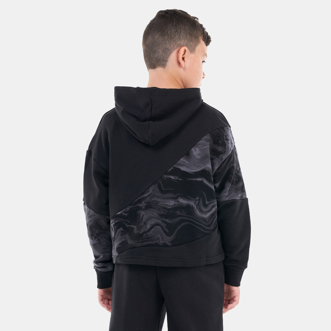 Kids' POWER Marbleized Pullover Hoodie