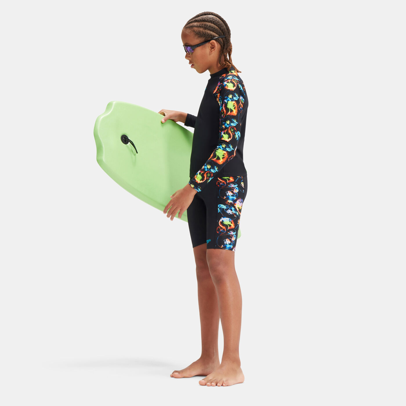 Kids' Digital Panel Swimming Jammers