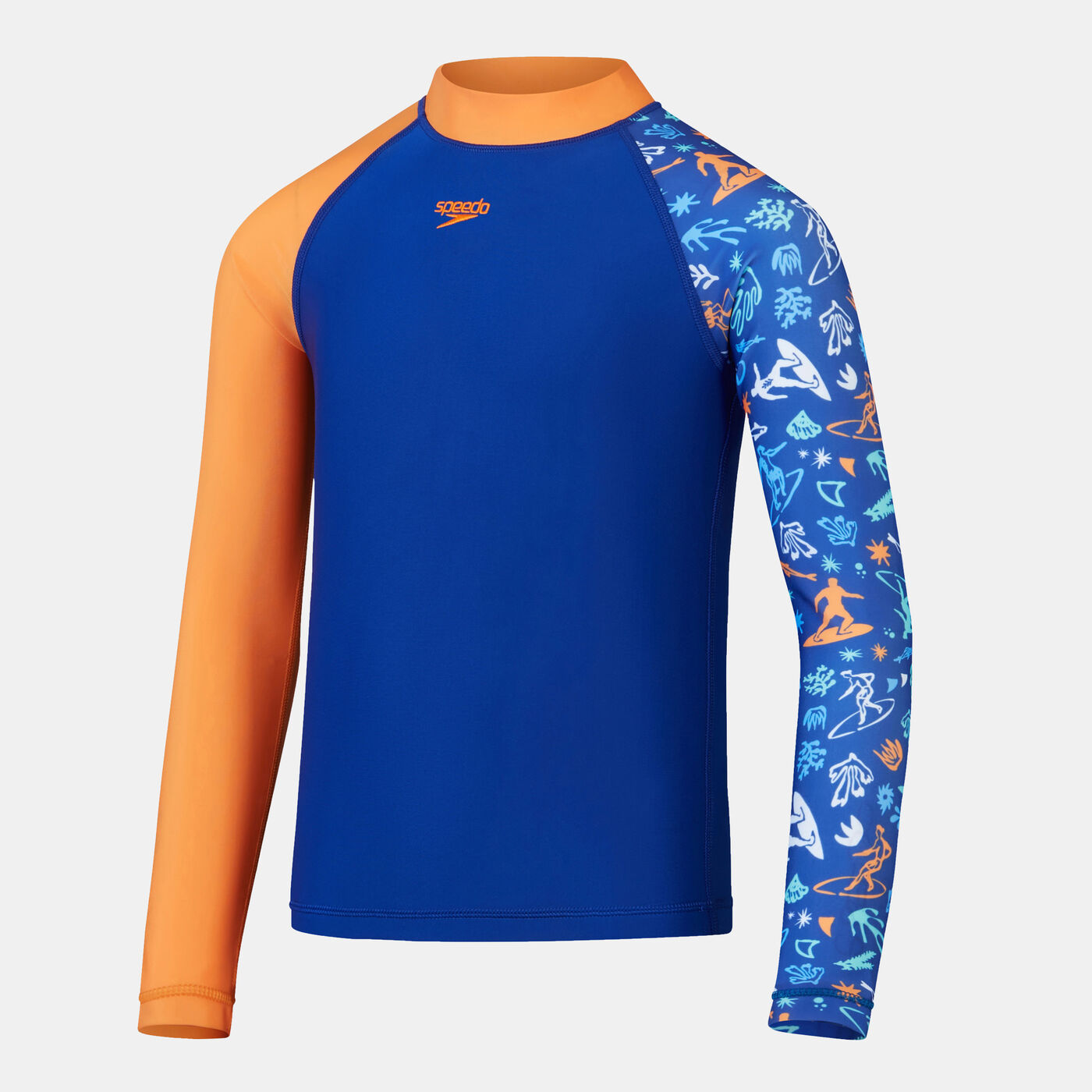 Kids' Printed Long Sleeve Rashguard