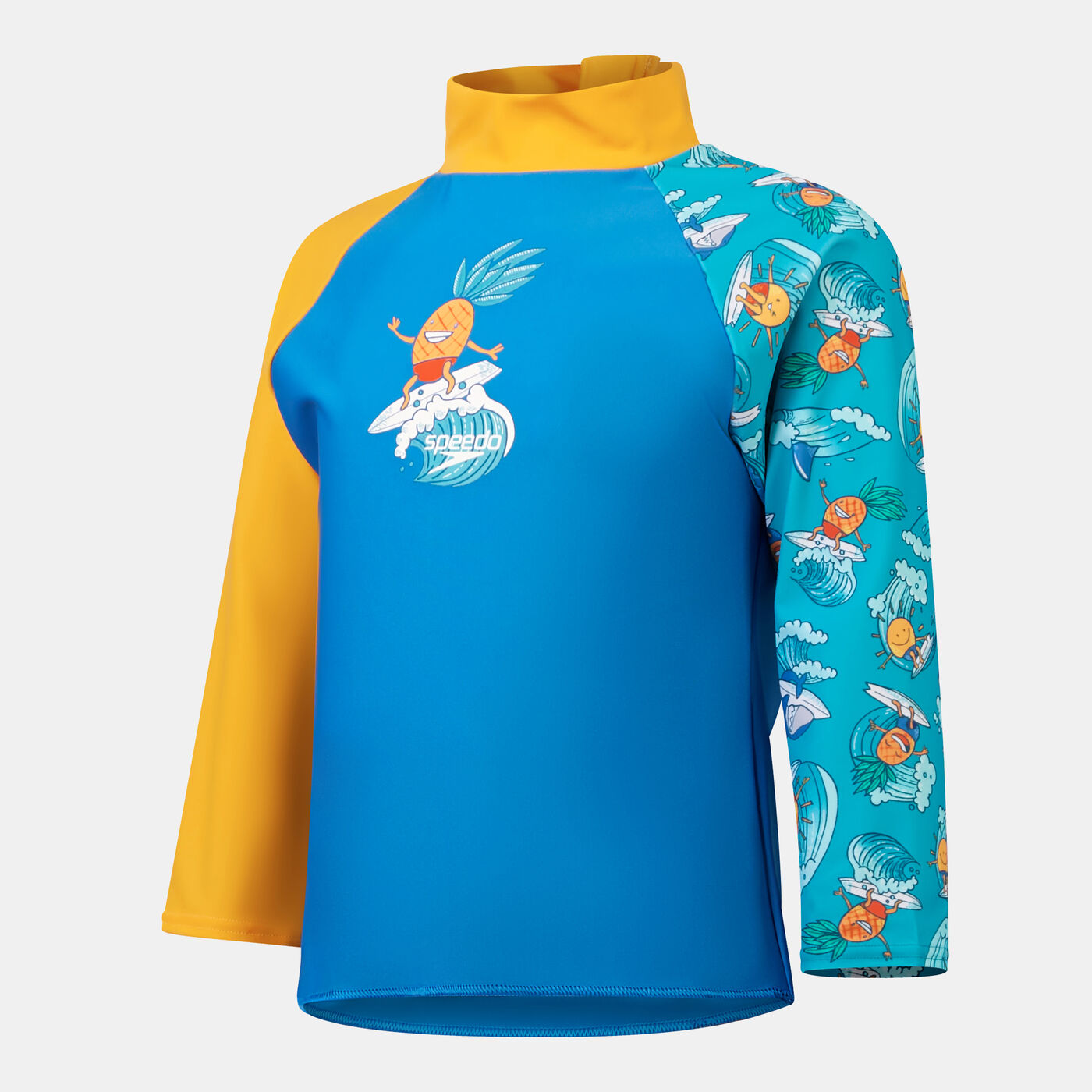 Kids' Long Sleeve Printed Rashguard