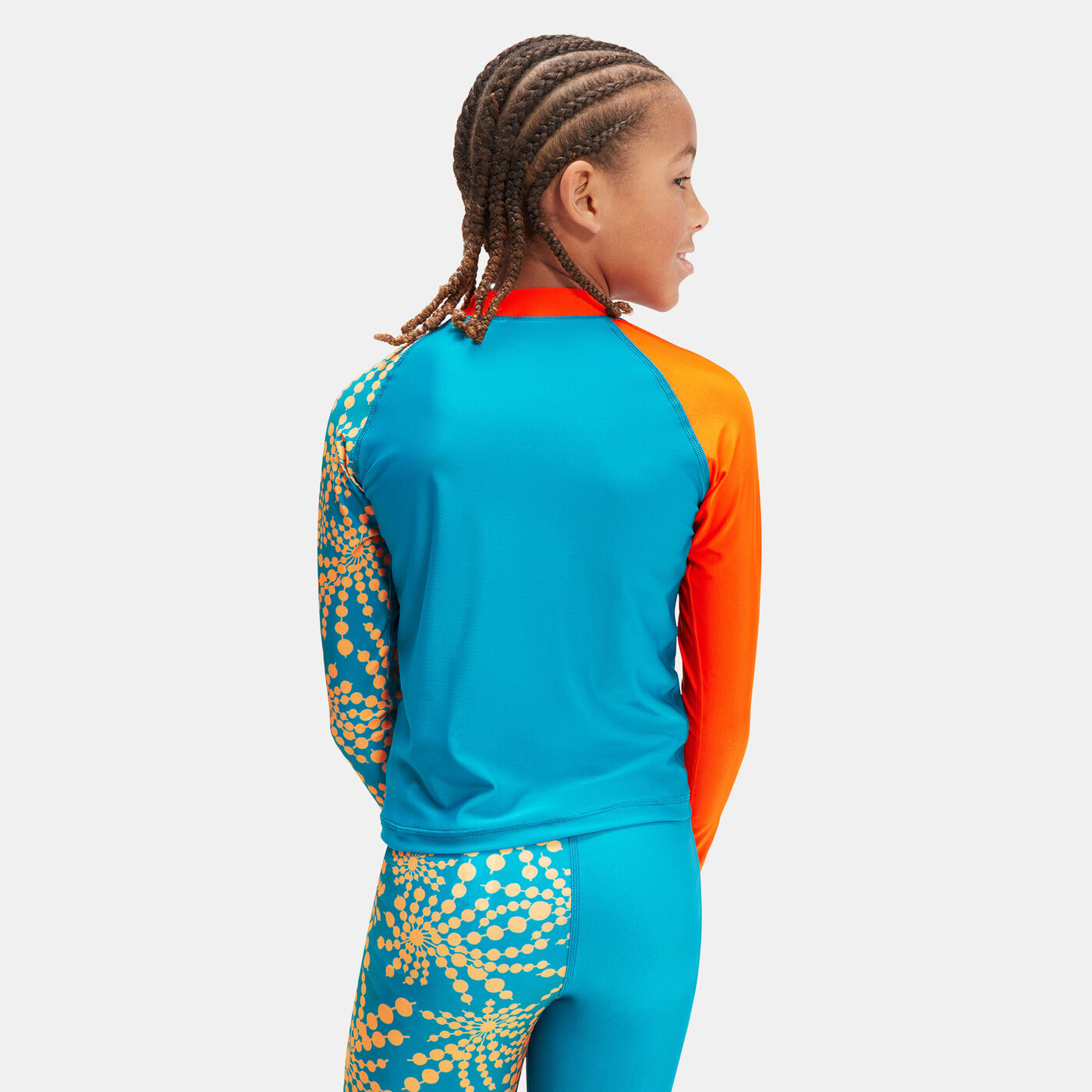 Kids' Printed Long Sleeve Rashguard