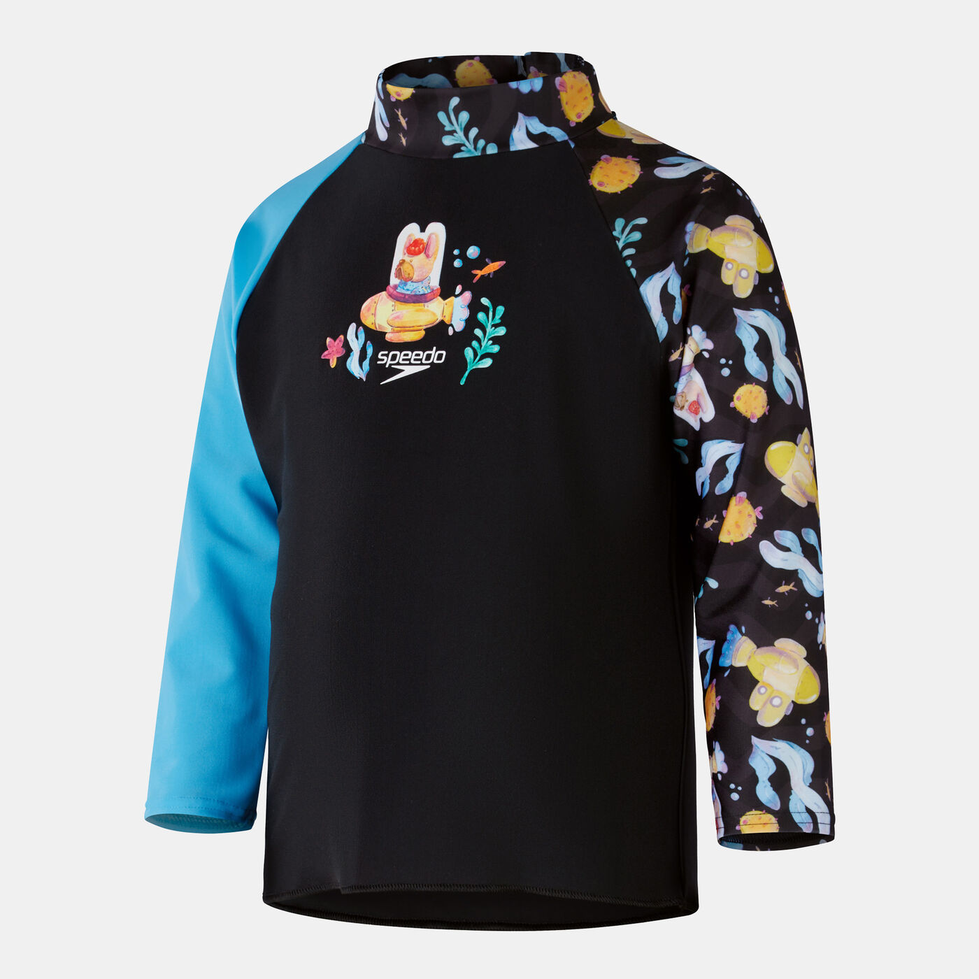 Kids' Digital Long Sleeve Swimming Rashguard