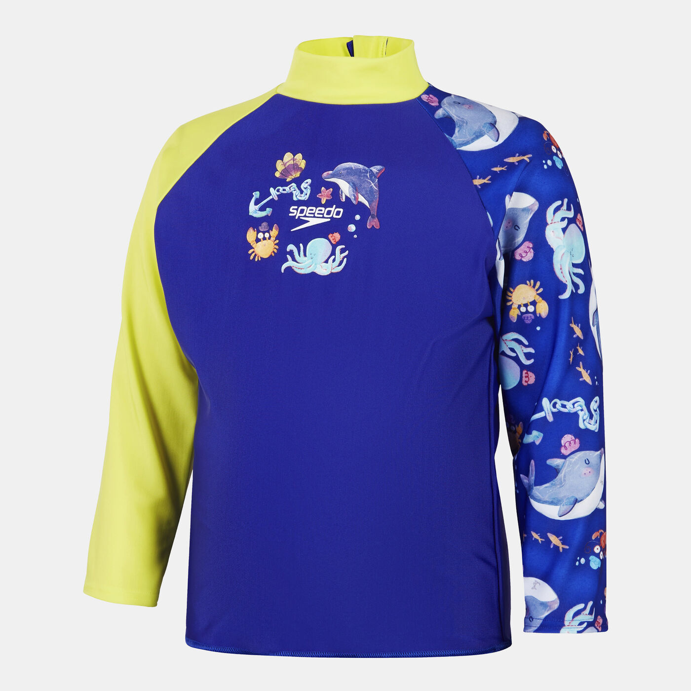 Kids' Digital Long Sleeve Swimming Rashguard