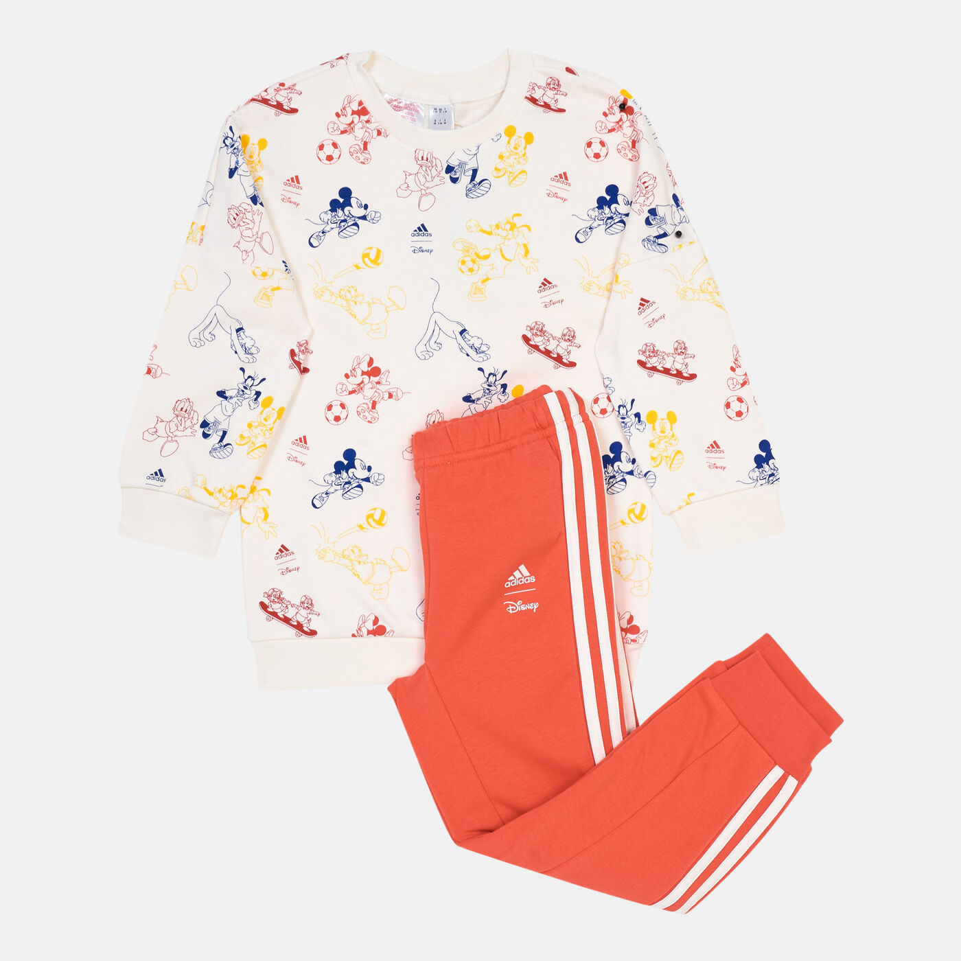 Kids' x Disney Mickey Mouse Crewneck and Sweatpants Set