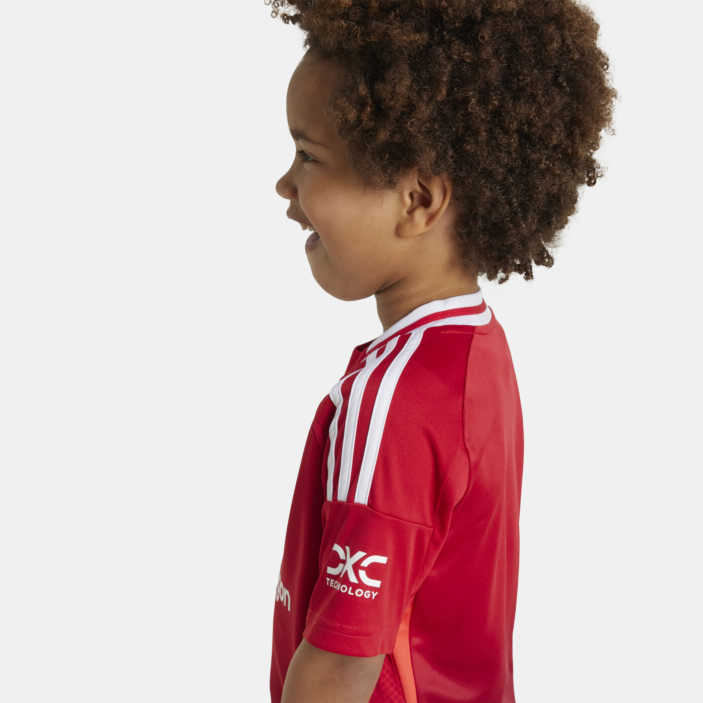 Kids' Manchester United 24/25 Home Replica Football Kit