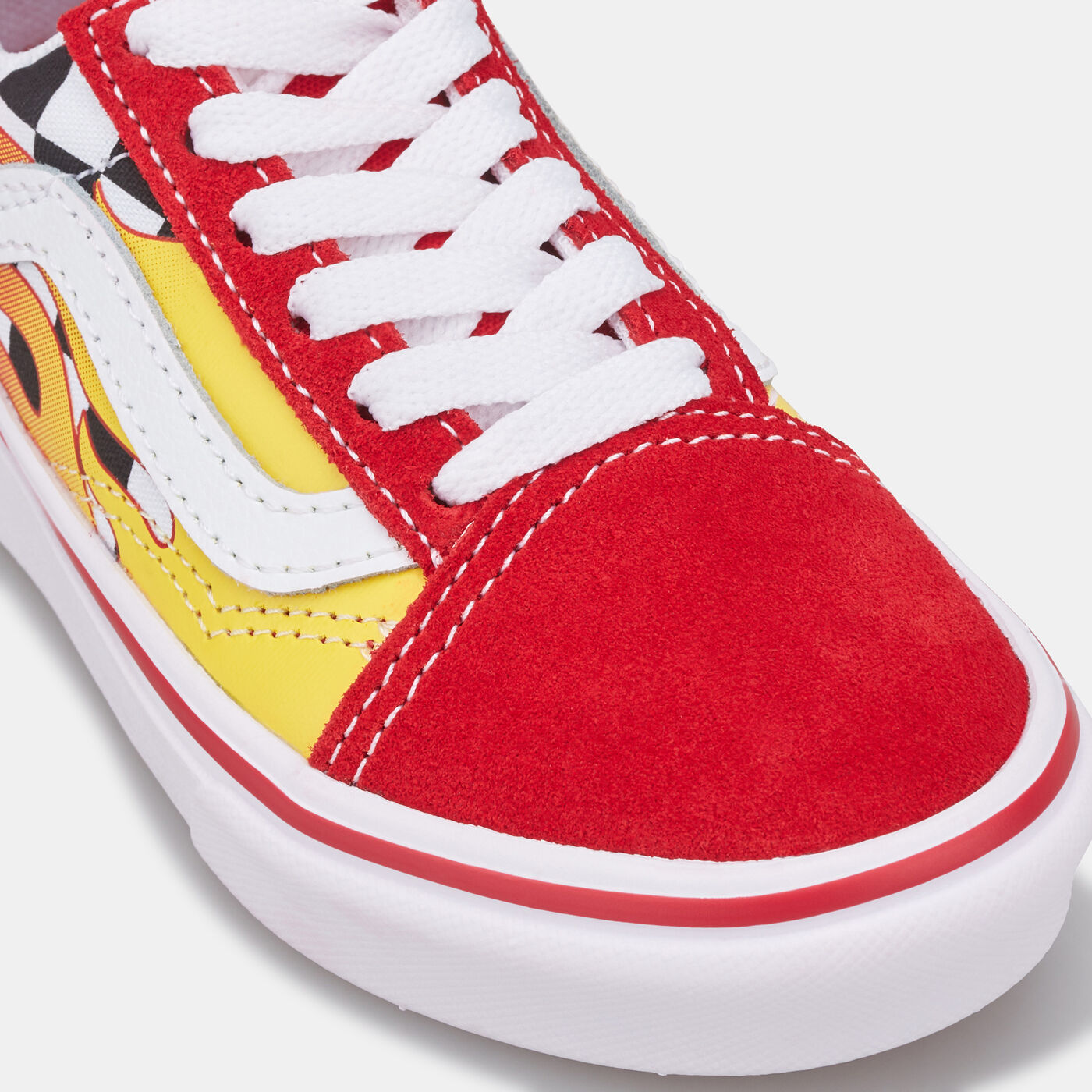 Kids’ Flame ComfyCush Old Skool Unisex Shoe (Younger Kids)