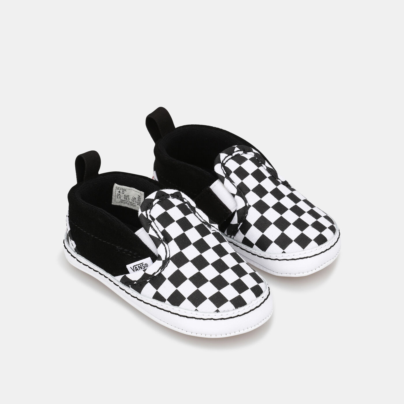 Kids' Checker Slip-On V Crib Unisex Shoe (Baby & Toddler)