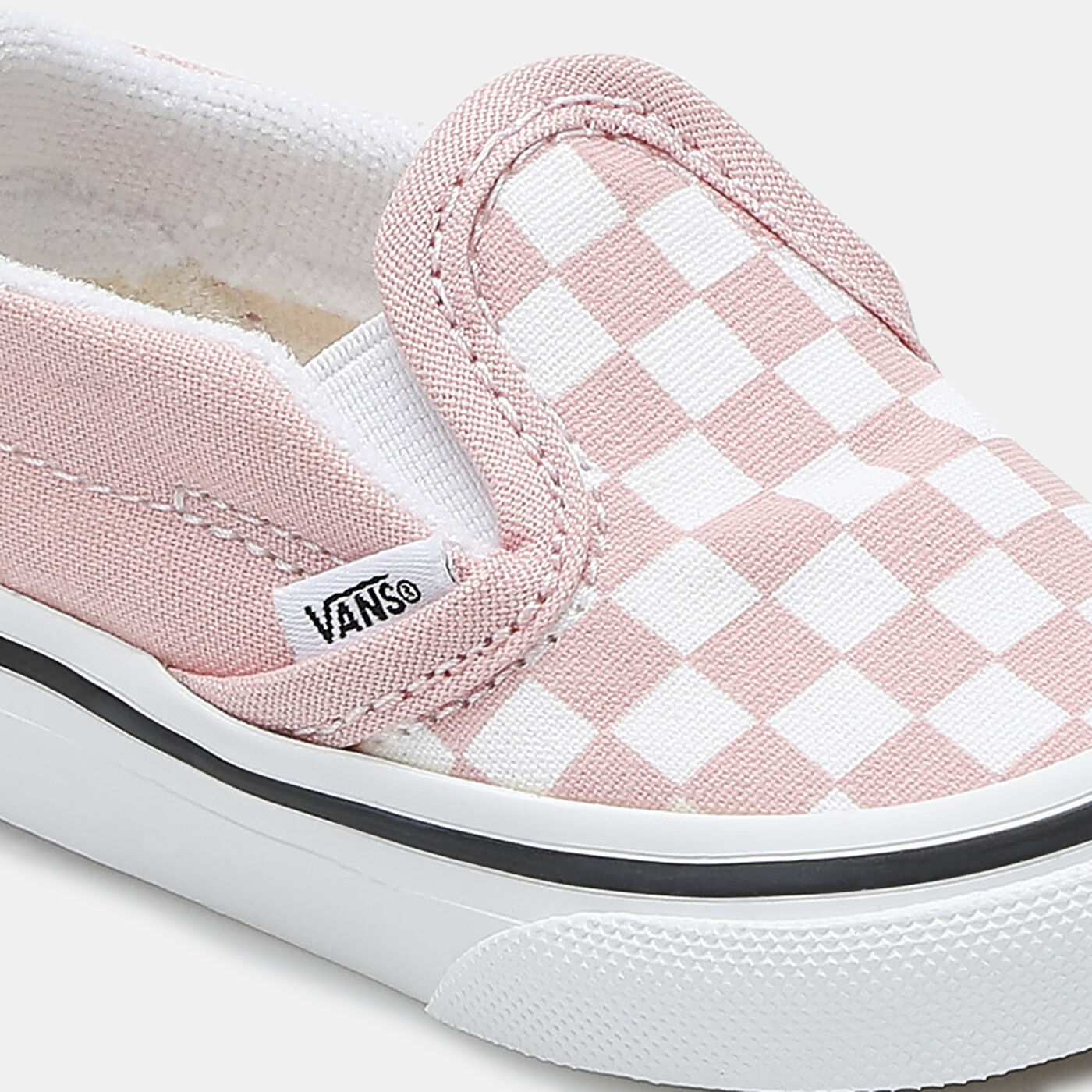 Kids' Checkerboard Slip-On Velcro Unisex Shoe