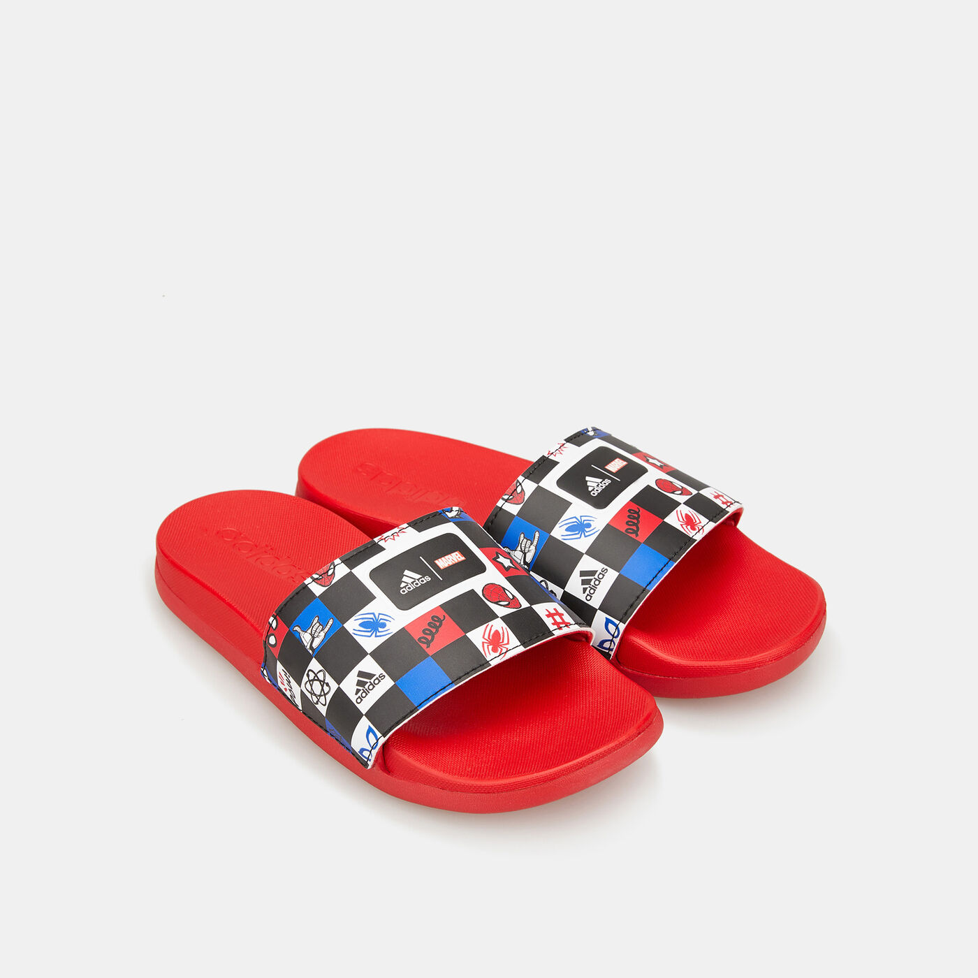 Kids' x Disney Adilette Comfort Spider-Man Slides