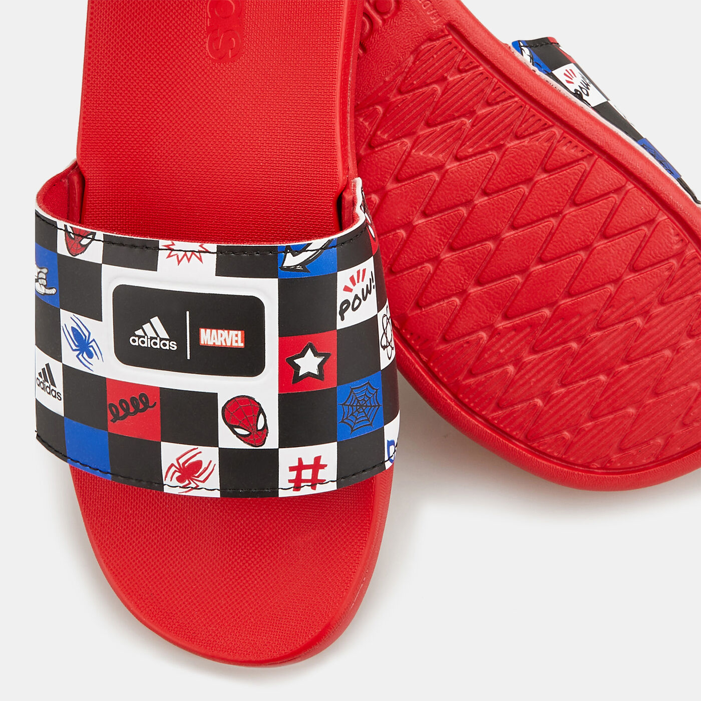 Kids' x Disney Adilette Comfort Spider-Man Slides