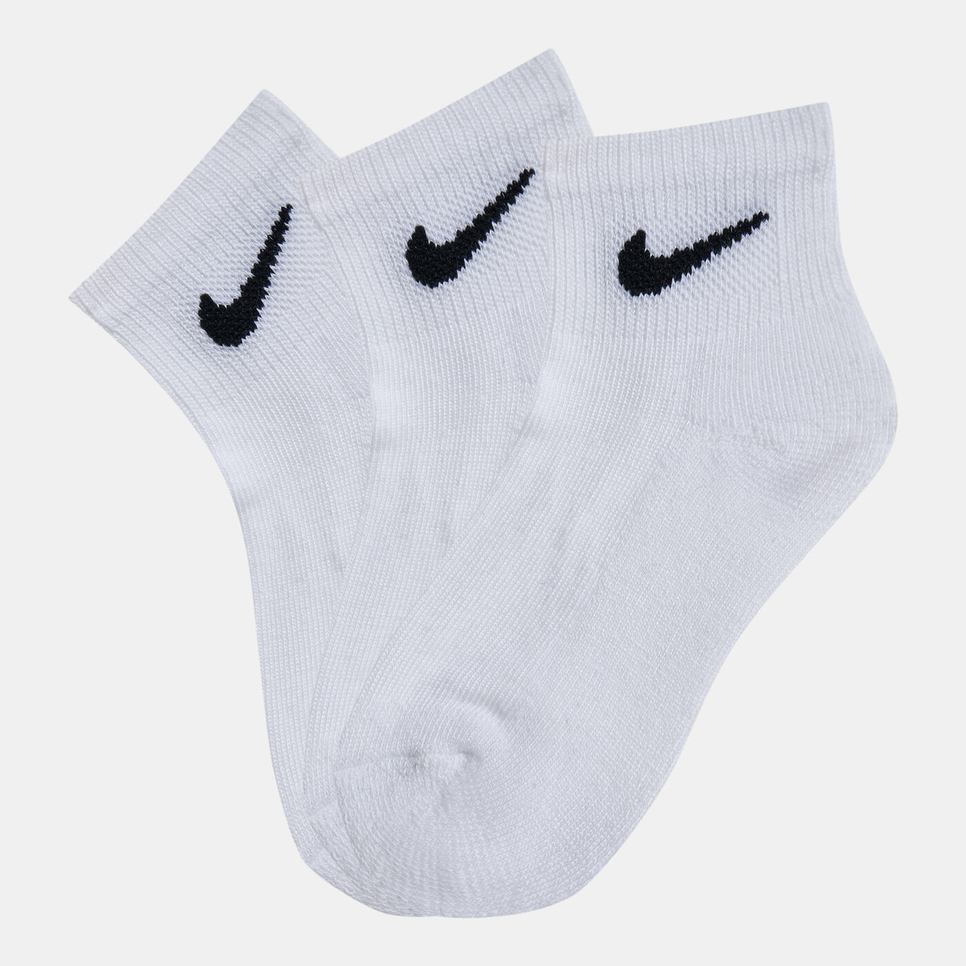 Kids' NHN Basic Quarter Socks (3 Pack)