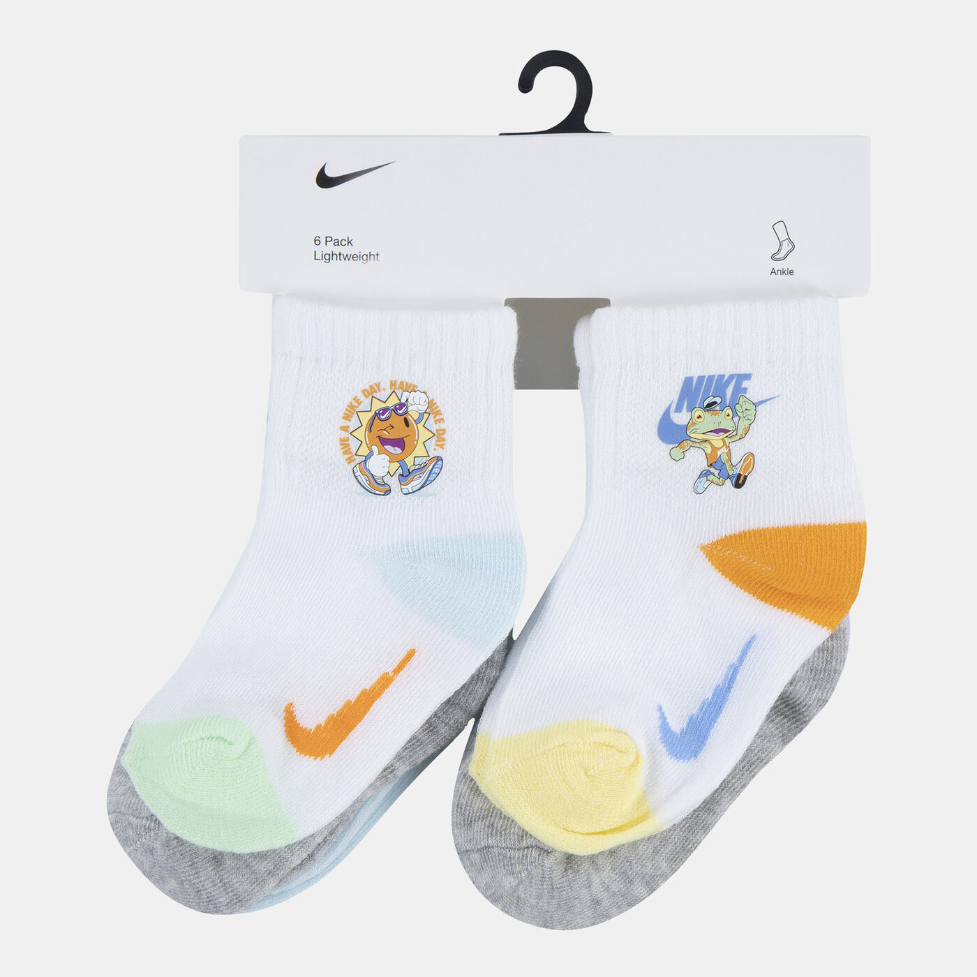 Kids' Summer of Swoosh Quarter Socks (6 Pairs)