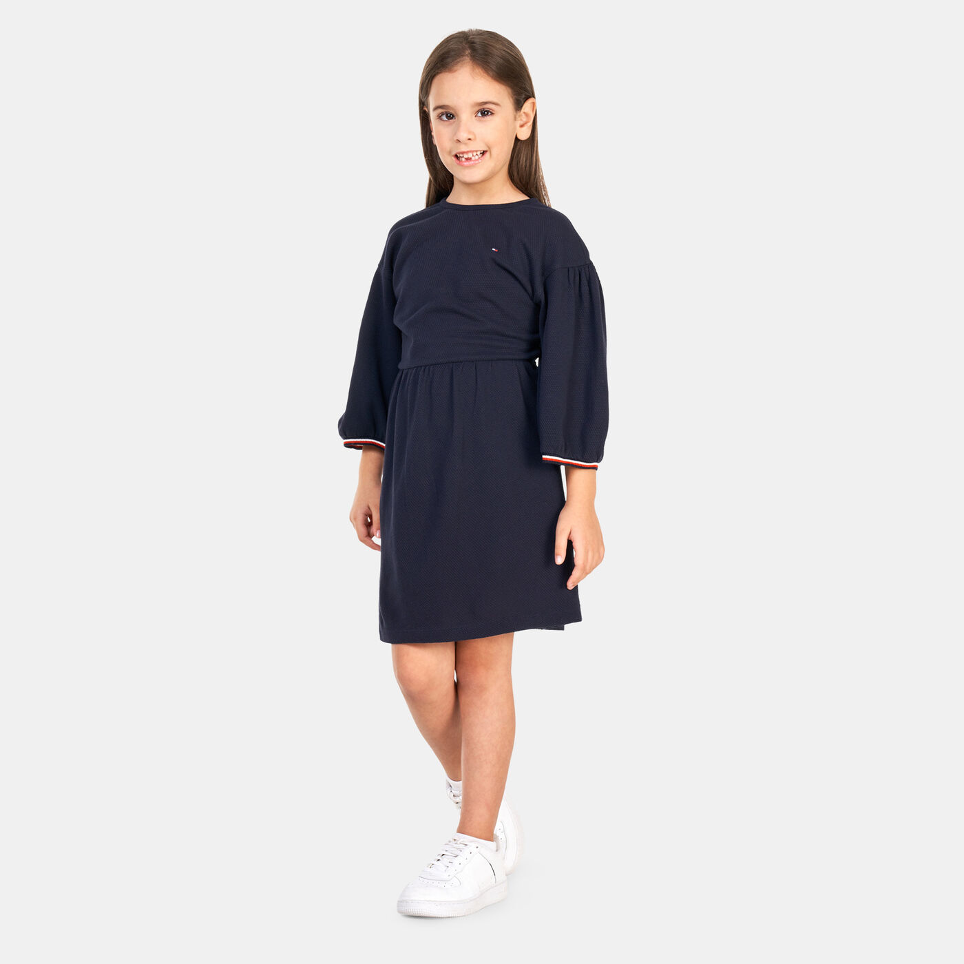 Kids' Structured Knit Dress