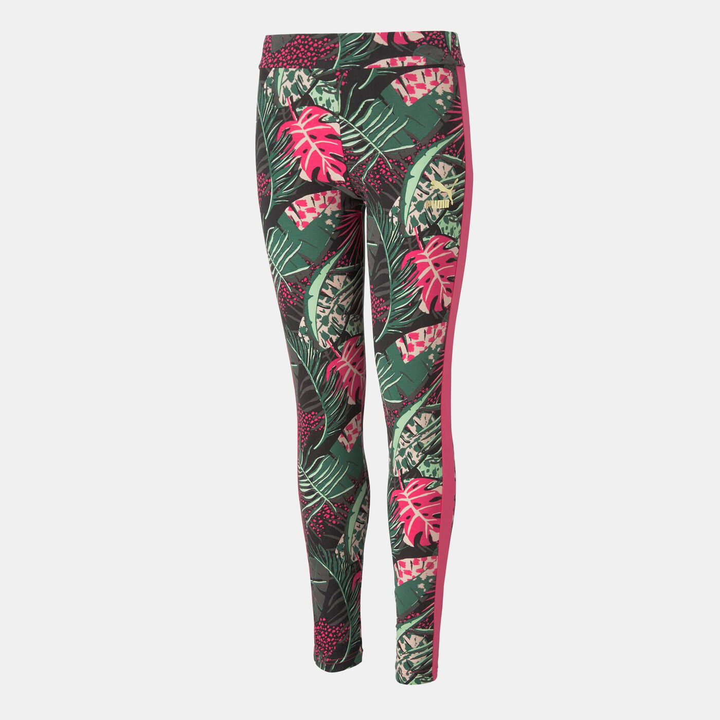 Kids' T7 Vacay Queen Allover Print Leggings