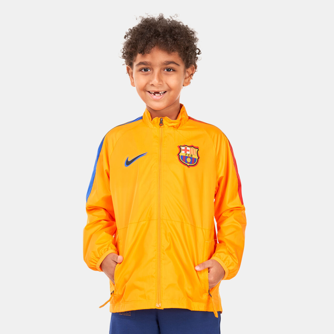 Kids' F.C. Barcelona Dri-FIT Repel Academy AWF Jacket