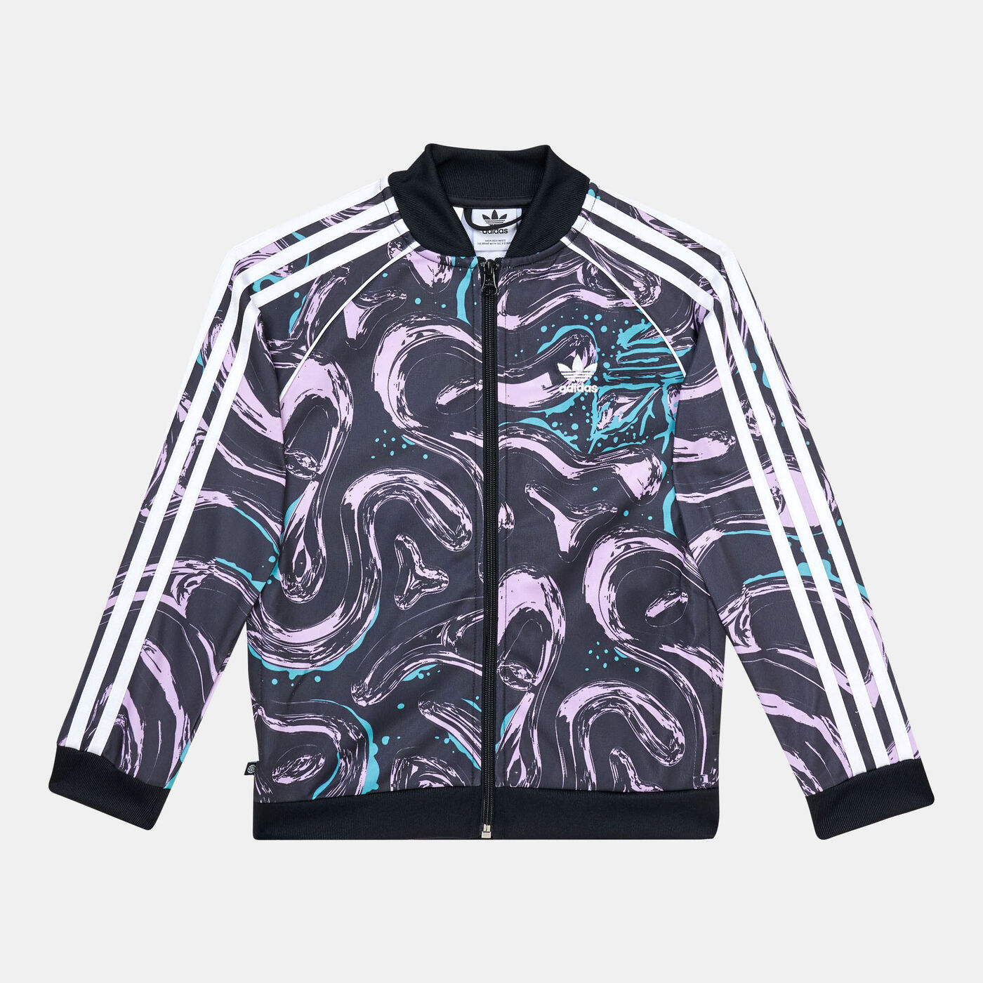 Kids' Allover Print SST Track Jacket