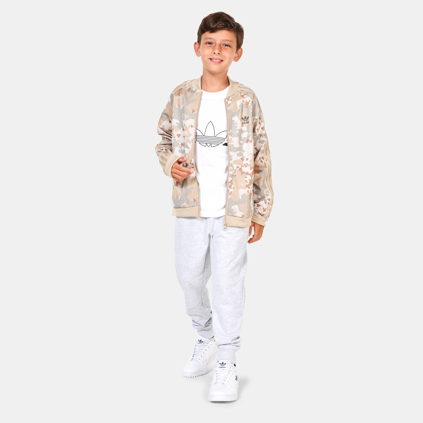 Kids' Camo SST Track Jacket