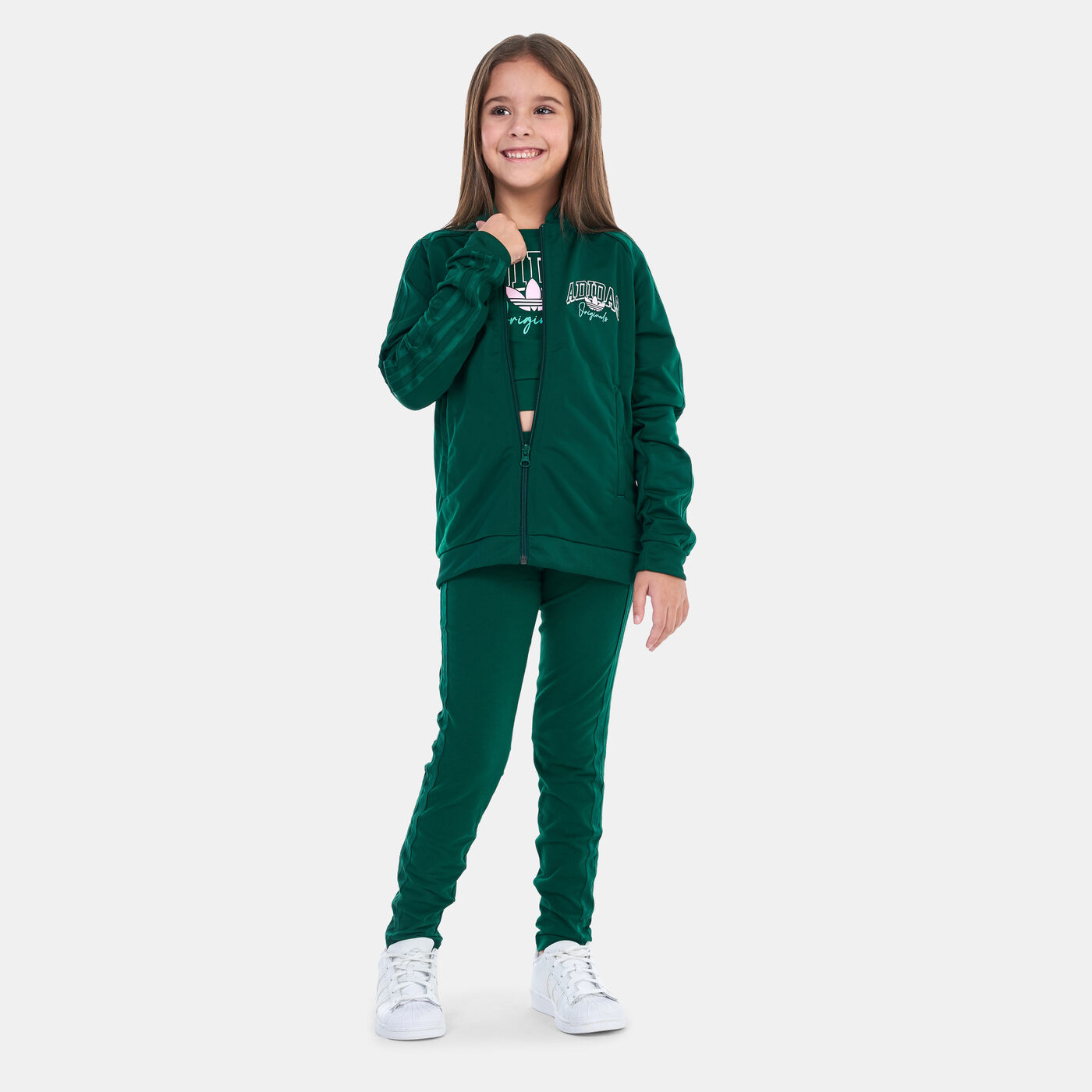 Kids’ Collegiate Graphic Pack SST Track Jacket