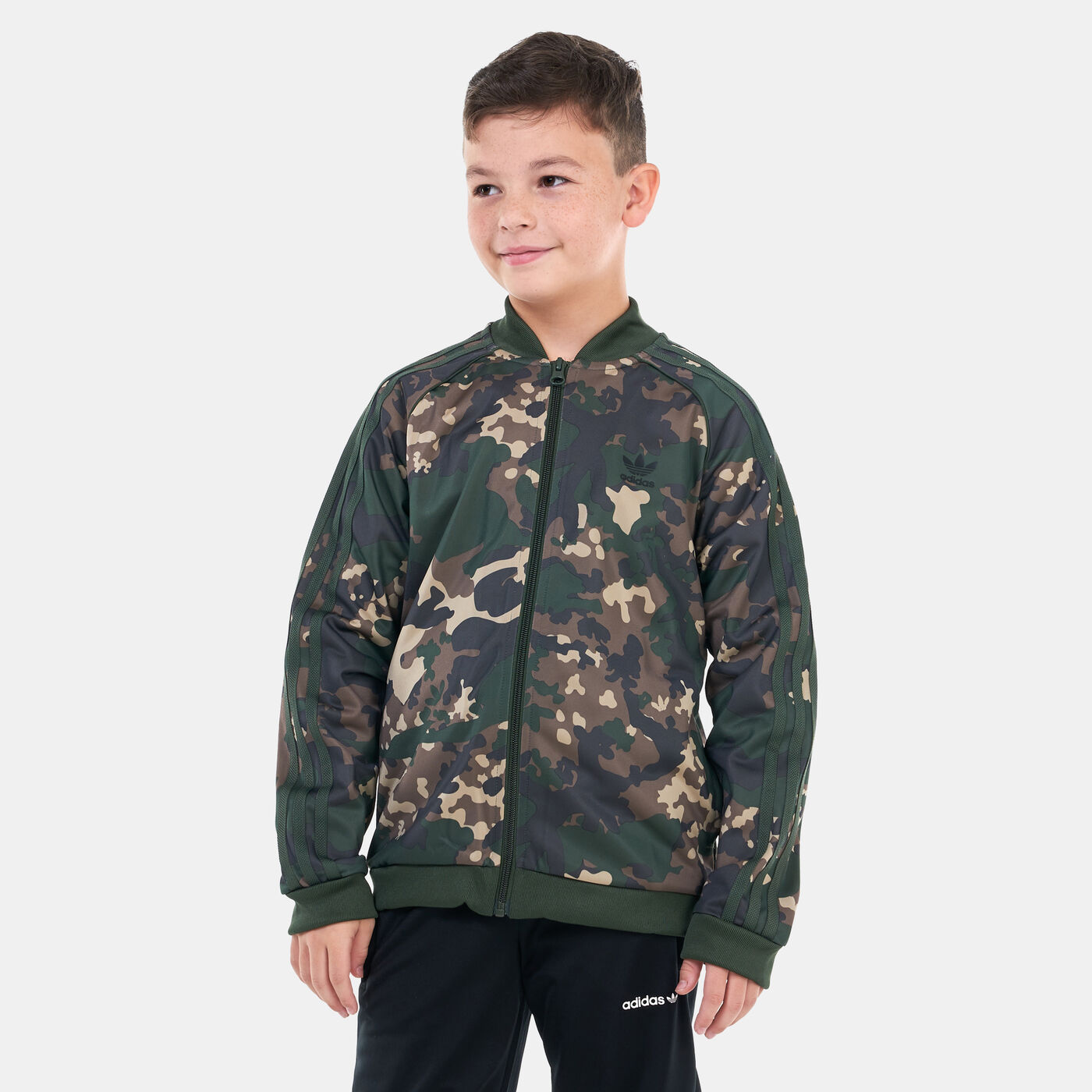 Kids' Camo SST Track Jacket