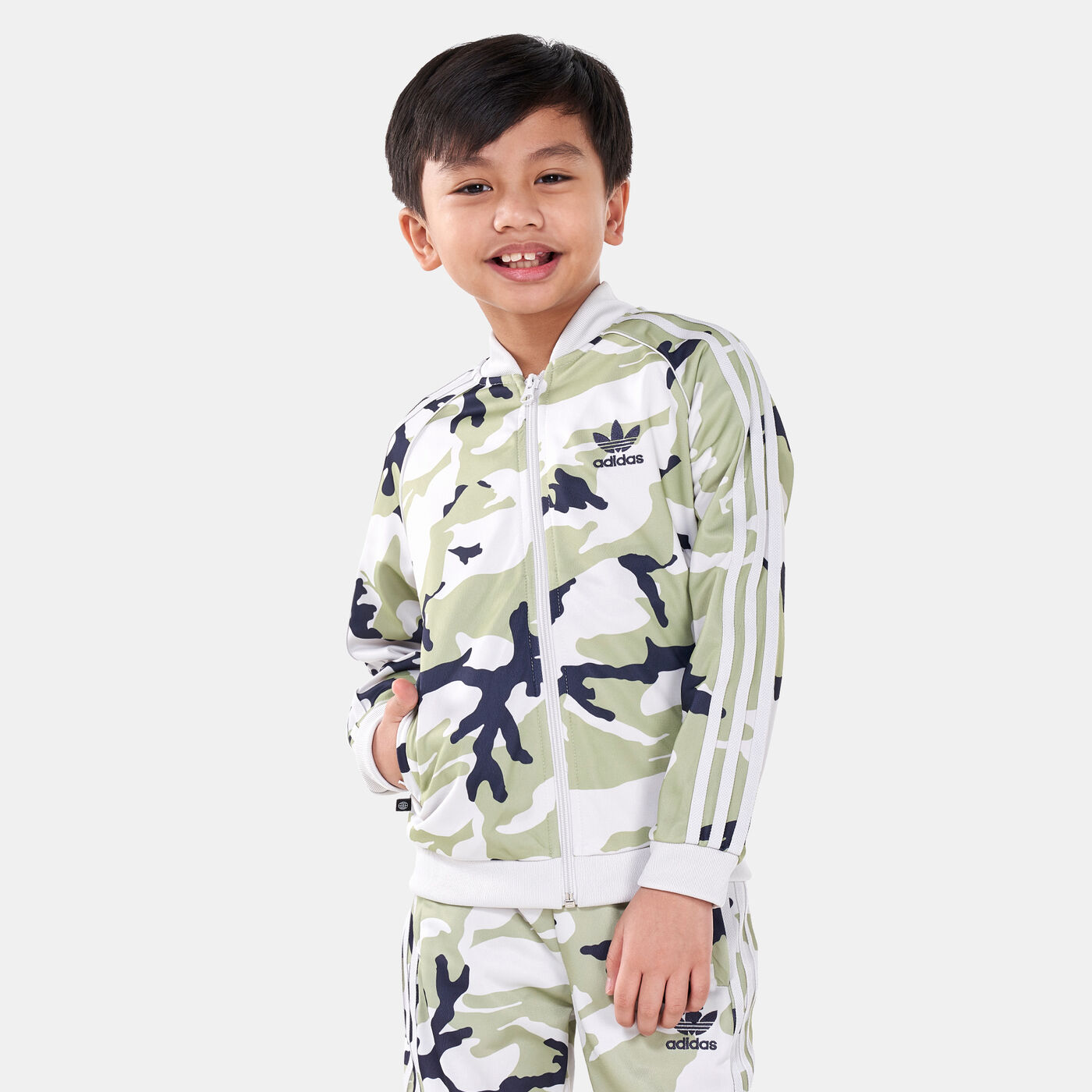 Kids' Camo SST Track Jacket