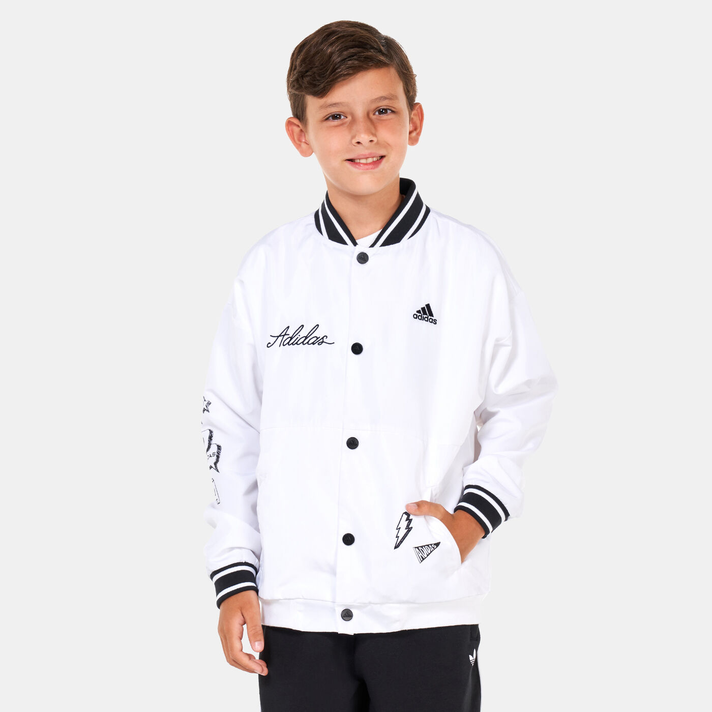 Kids’ Brand Love Woven Jacket