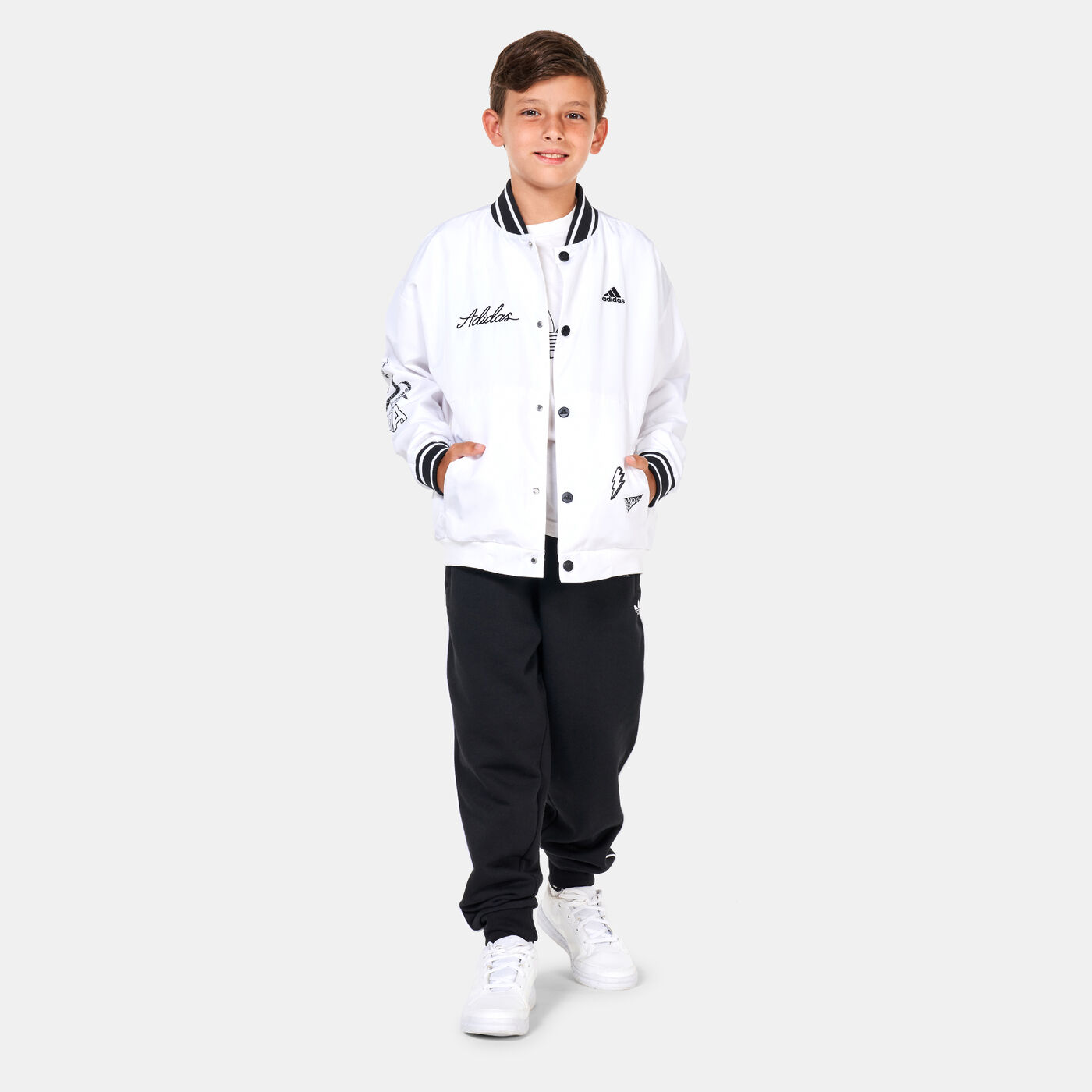 Kids’ Brand Love Woven Jacket