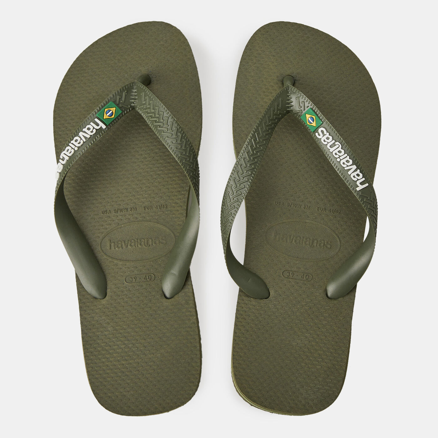 Brasil Logo Flip Flops