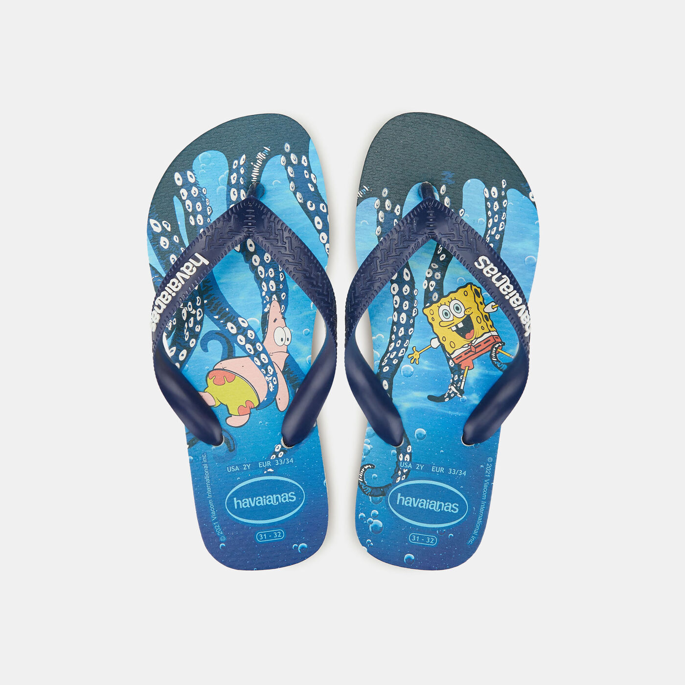 Kids Top SpongeBob SquarePants Flip Flops