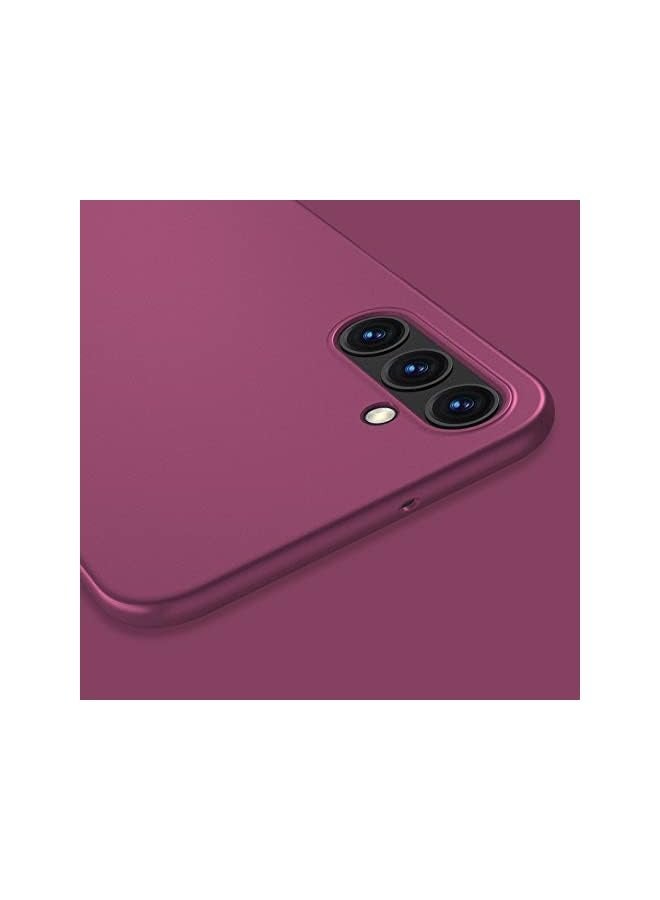 Galaxy A24 Ltd Case Slim Fit Soft TPU Super Ultra-Thin [Guardian Series] A24 Phone Back Cover Light Protective Matte Finish Coating Cases Compatible A24 4G 2023-Black