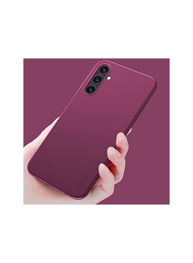 Galaxy A24 Ltd Case Slim Fit Soft TPU Super Ultra-Thin [Guardian Series] A24 Phone Back Cover Light Protective Matte Finish Coating Cases Compatible A24 4G 2023-Black