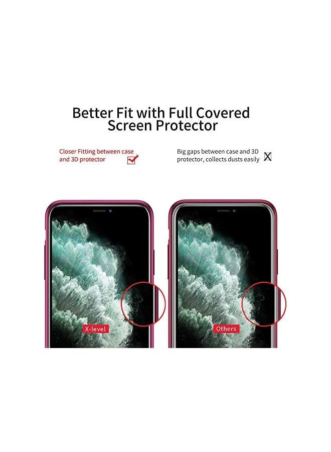 iPhone 11 Pro Max Case, [Guardian Serie] Slim Fit Soft TPU Ultra Thin Mobile Phone Cover Matte Finish Coating Grip Phone Case for Women Compatible iPhone 11 Pro Max 6.5