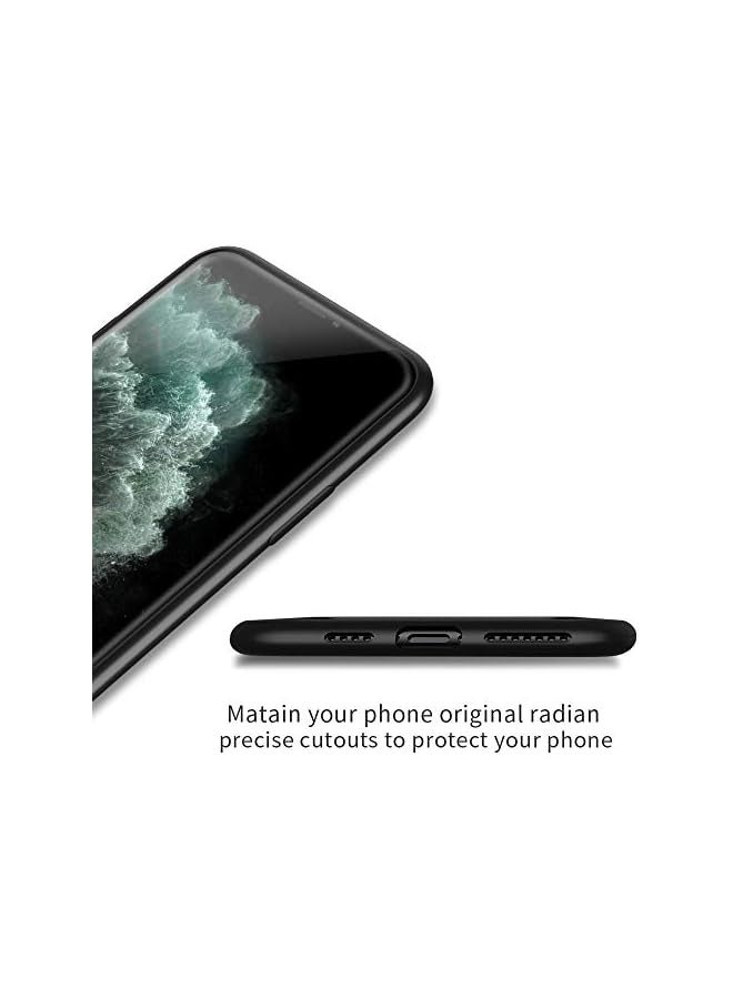 iPhone 11 Pro Case, [Guardian Serie] Slim Fit Soft TPU Ultra Thin Mobile Phone Cover Matte Finish Coating Grip Phone Case for Women Compatible iPhone 11 Pro 5.8