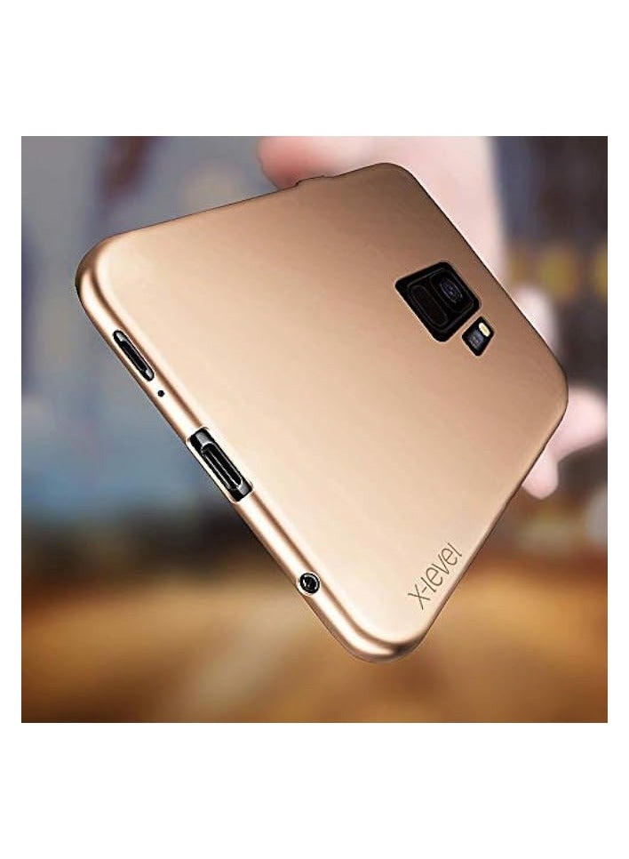 Galaxy S9 Case,X-Level Slim Fit Soft TPU Ultra Thin S9 Mobile Phone Cover Matte Finish Coating Grip Phone Case for Women Compatible Galaxy S9