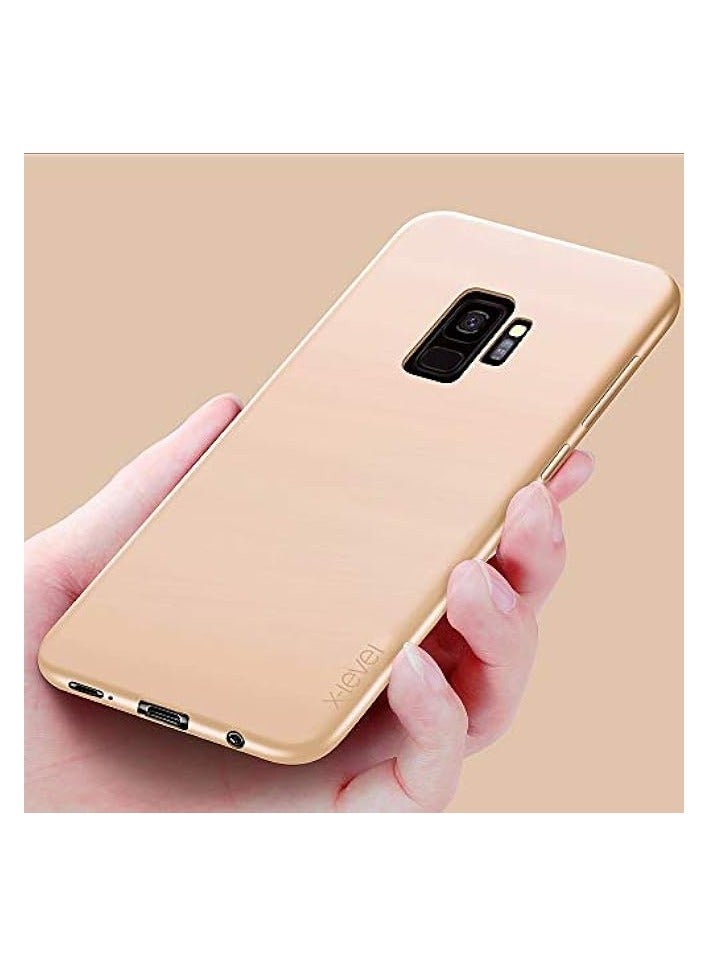 Galaxy S9 Case,X-Level Slim Fit Soft TPU Ultra Thin S9 Mobile Phone Cover Matte Finish Coating Grip Phone Case for Women Compatible Galaxy S9