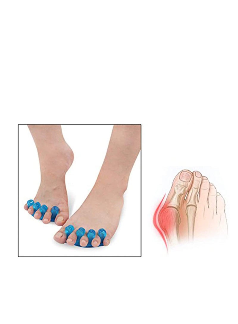 Premium Gel Toe Separators and Bunion Correctors for Comfortable Relief and Toe Restoration for Men and Women